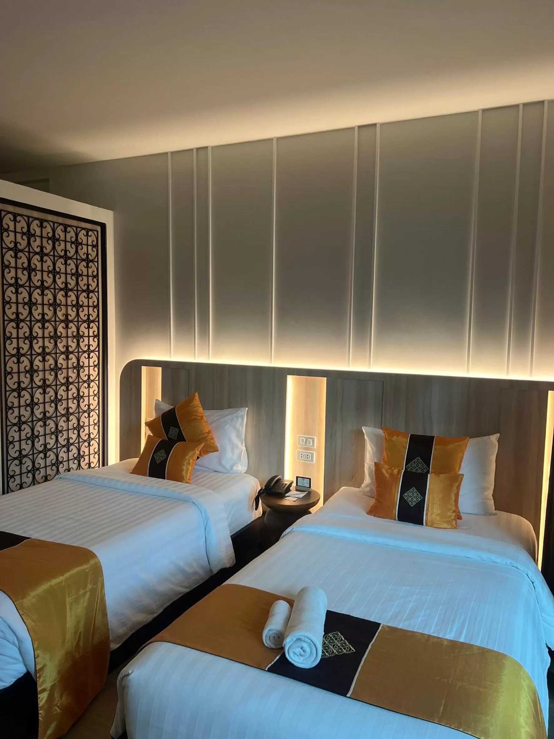 Bed in Numsai Khaosuay Resort