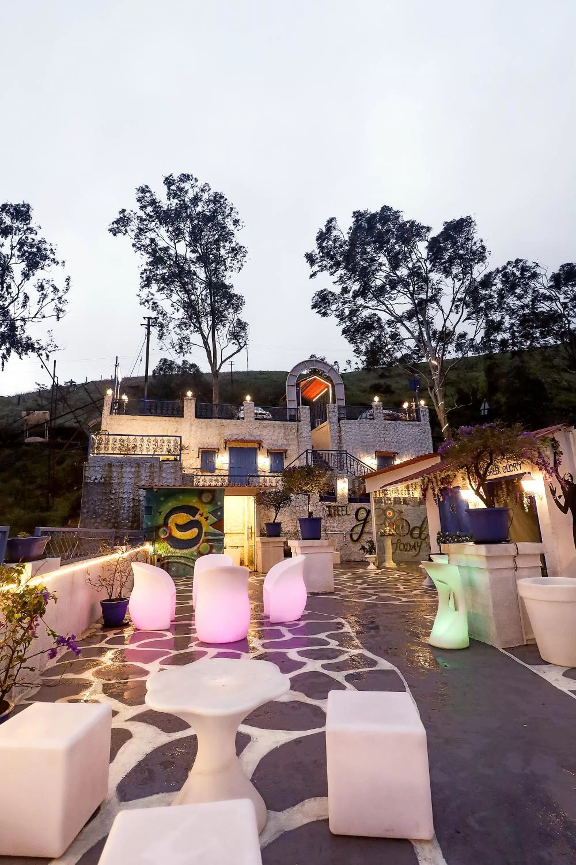Seating area in Hotel Greek Glory