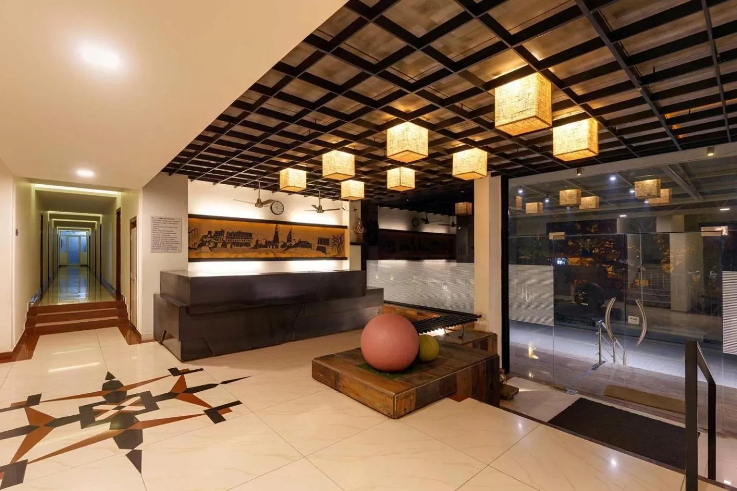 Lobby or reception in Hotel Maratha Regency