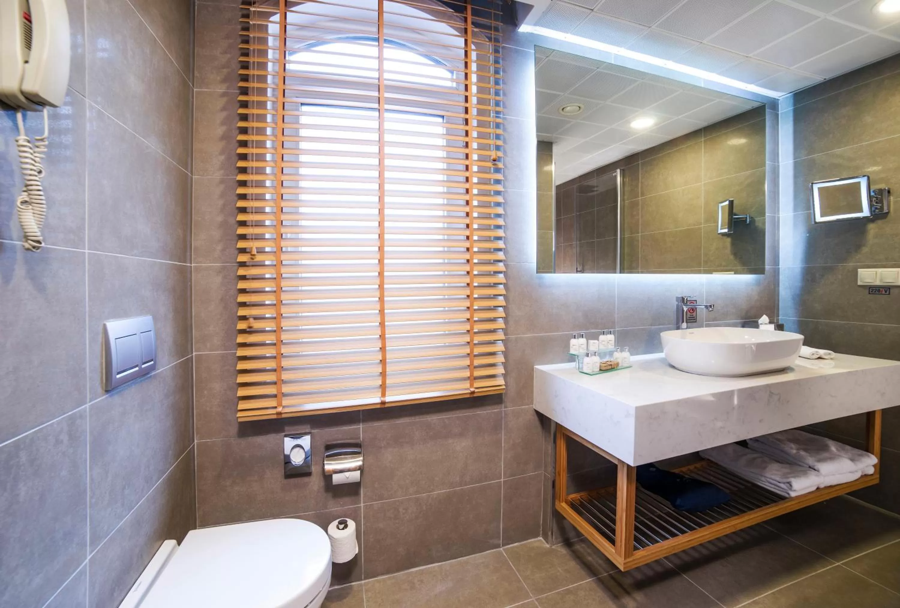 Toilet in Radisson Hotel Istanbul Sultanahmet