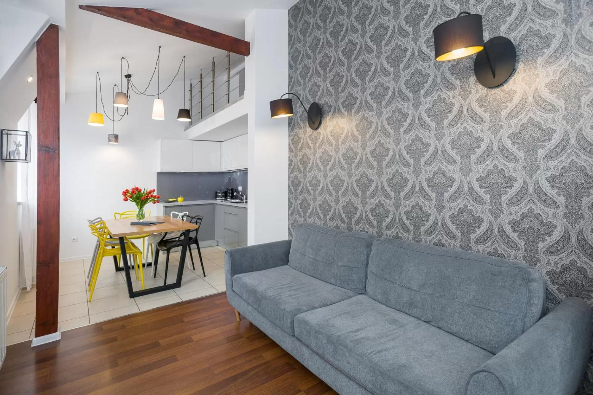 Living room, Seating Area in NOOK NOOK Apartments Katarzyny 2