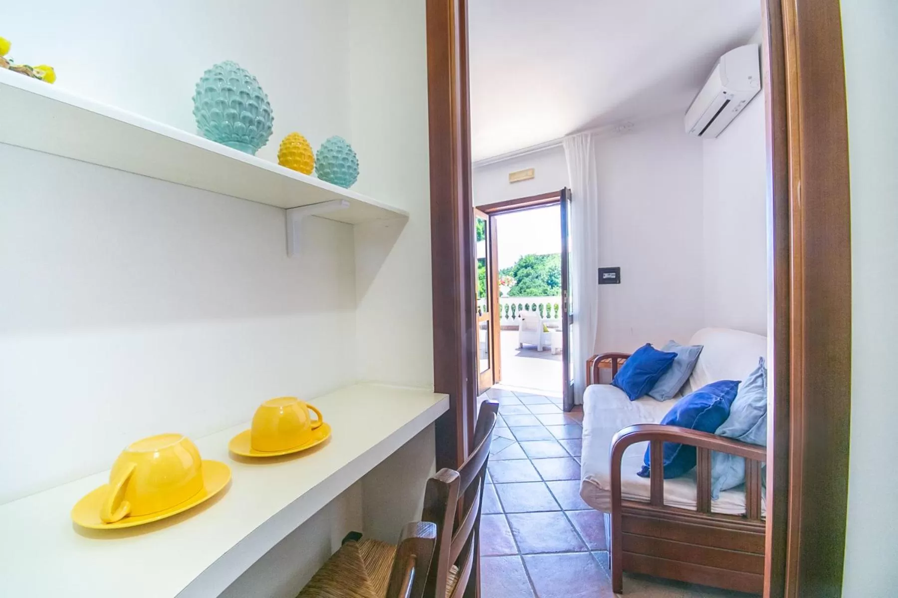 Dining area in Villa Costanza sorrento B&b
