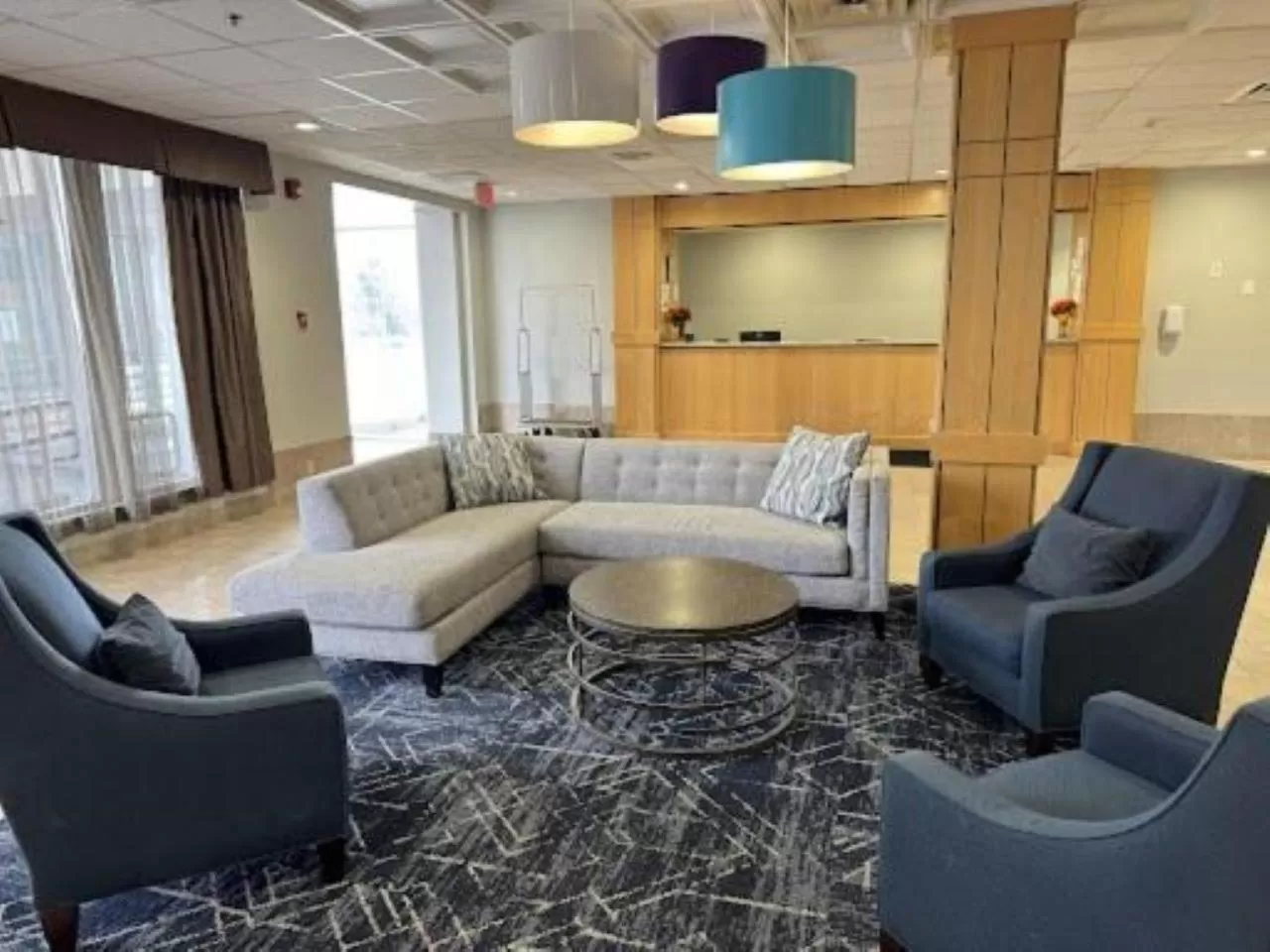 Lobby or reception in Quality Inn & Suites East Syracuse - Carrier Circle