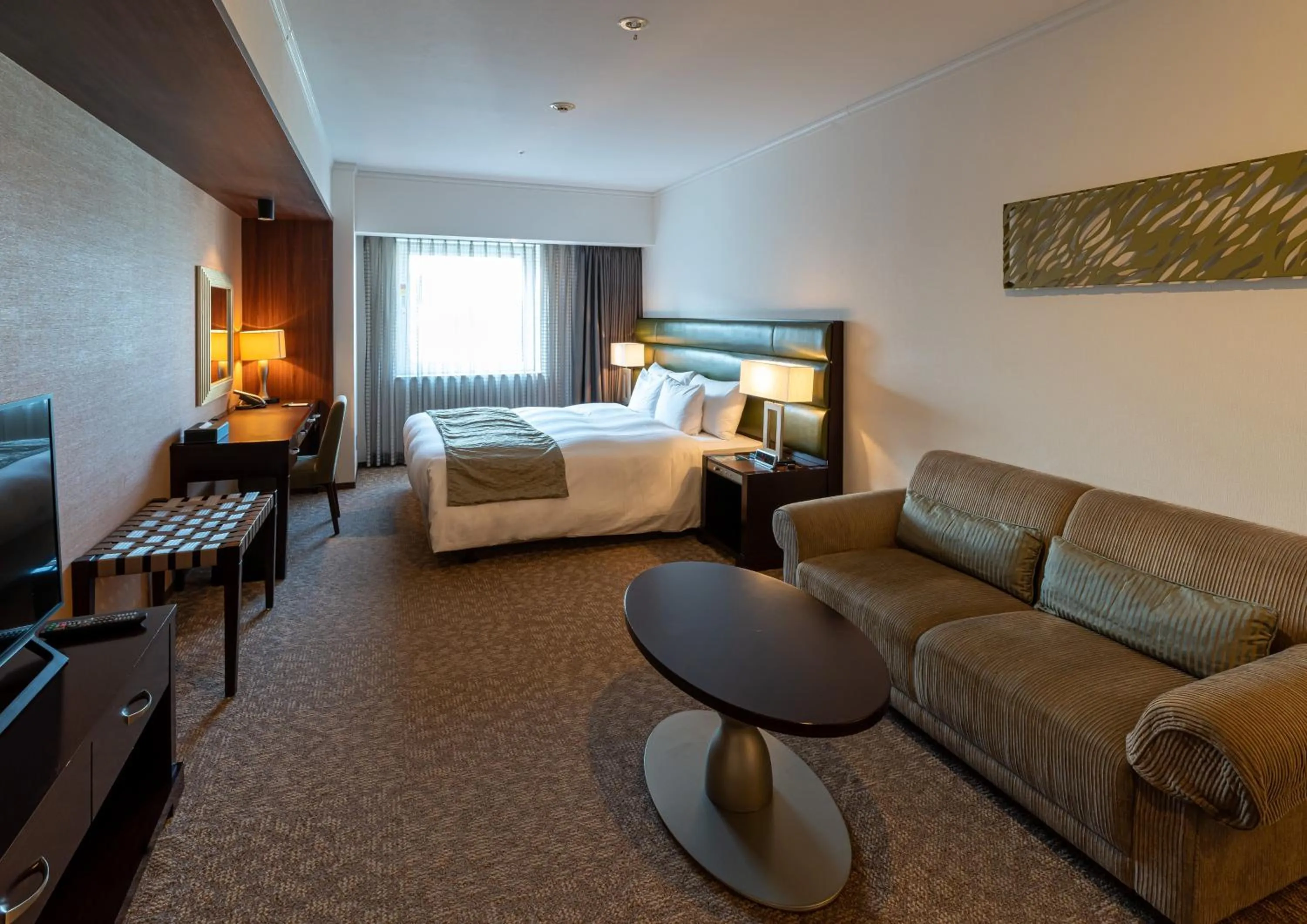 Bed in Ibis Styles Sapporo