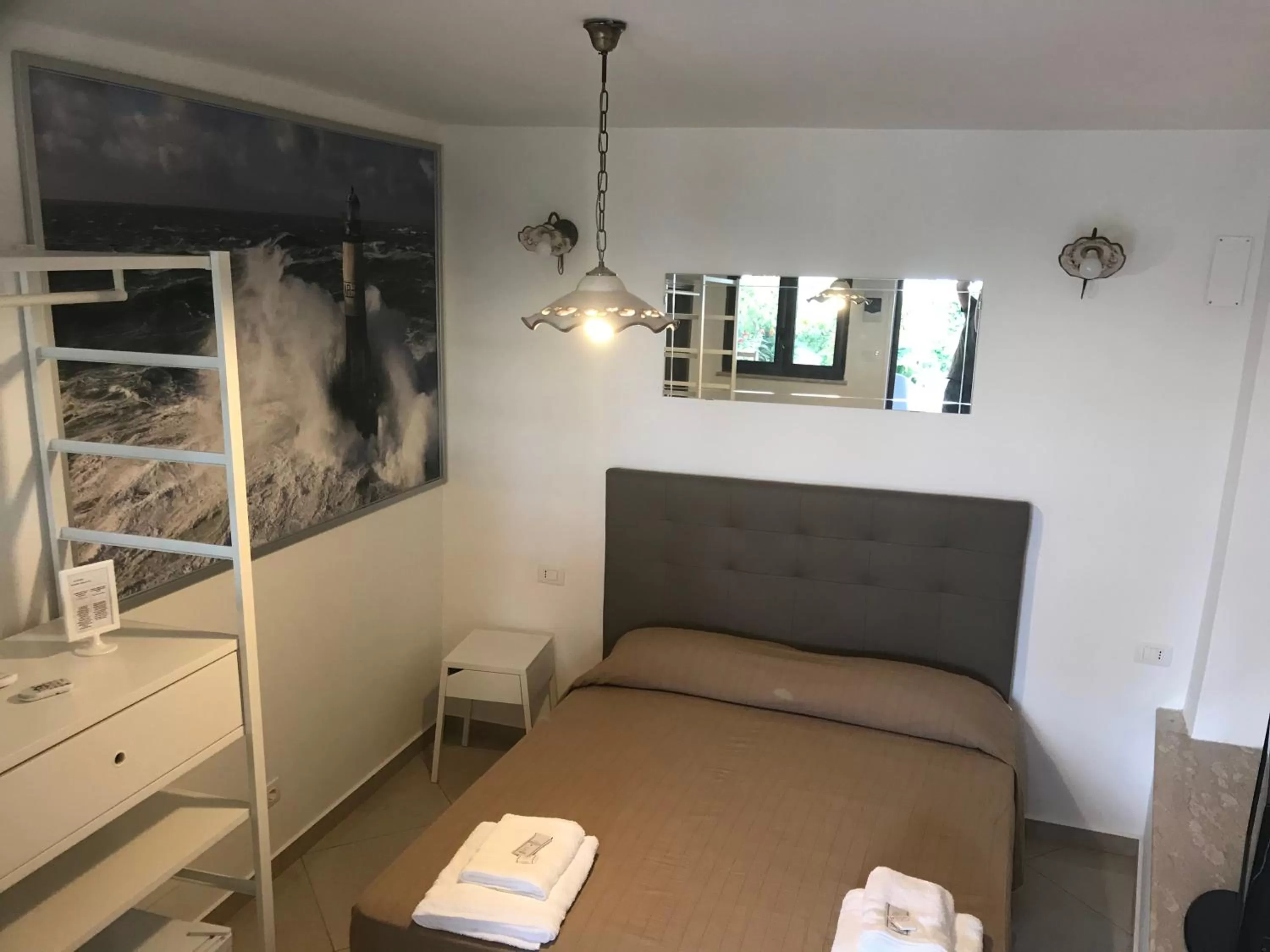 Queen Room with Garden View in B&B Villa sul Mare