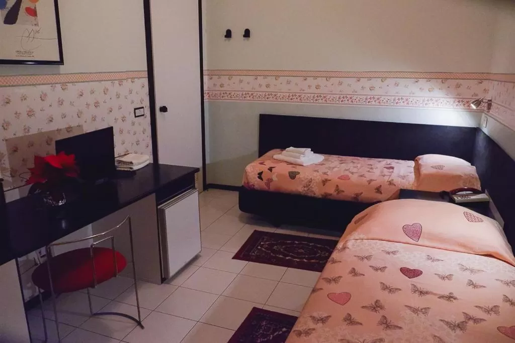 Bed in Hotel Letizia