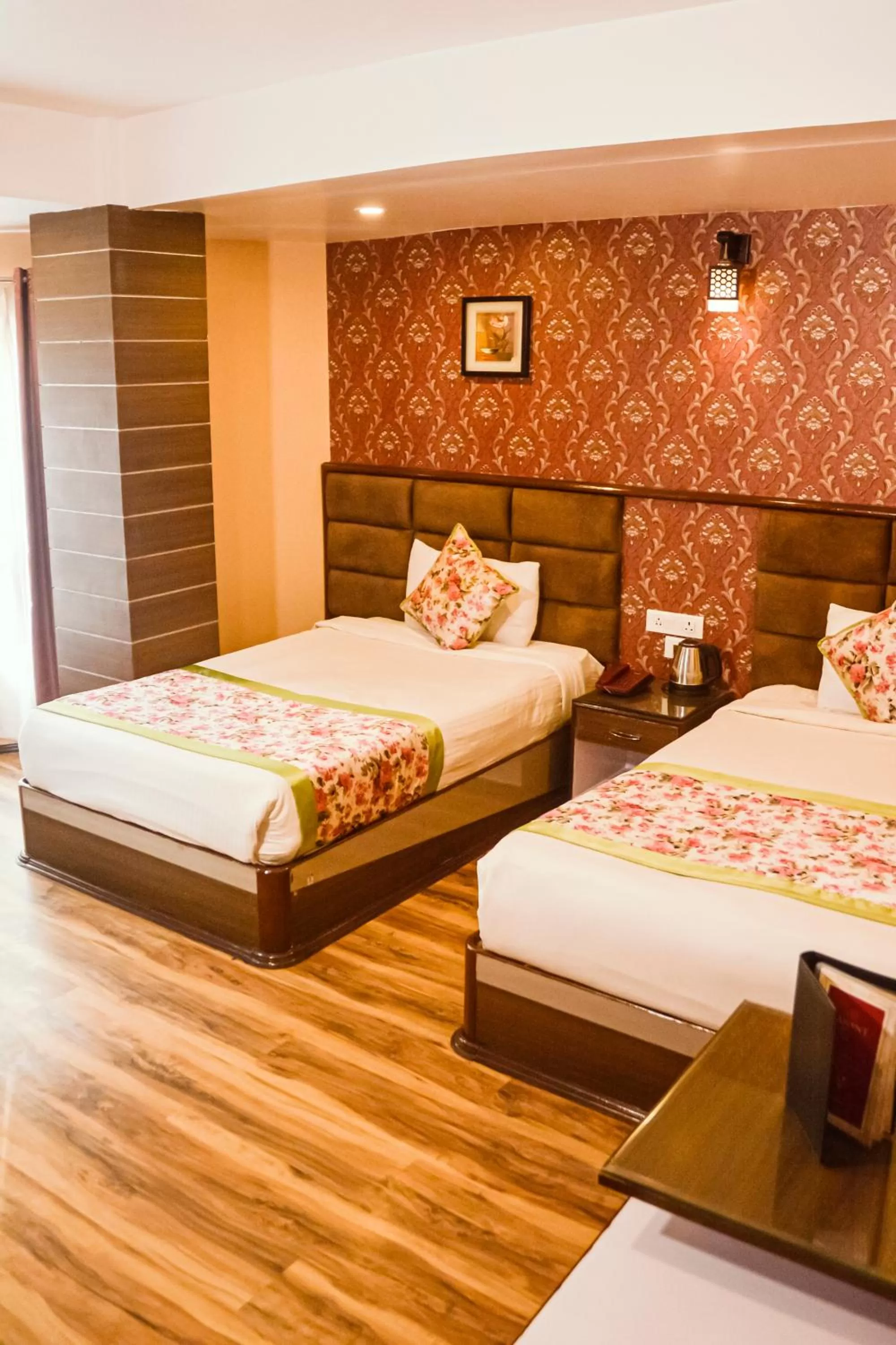Bedroom, Bed in Hotel Zambala Retreat & Spa Darjeeling