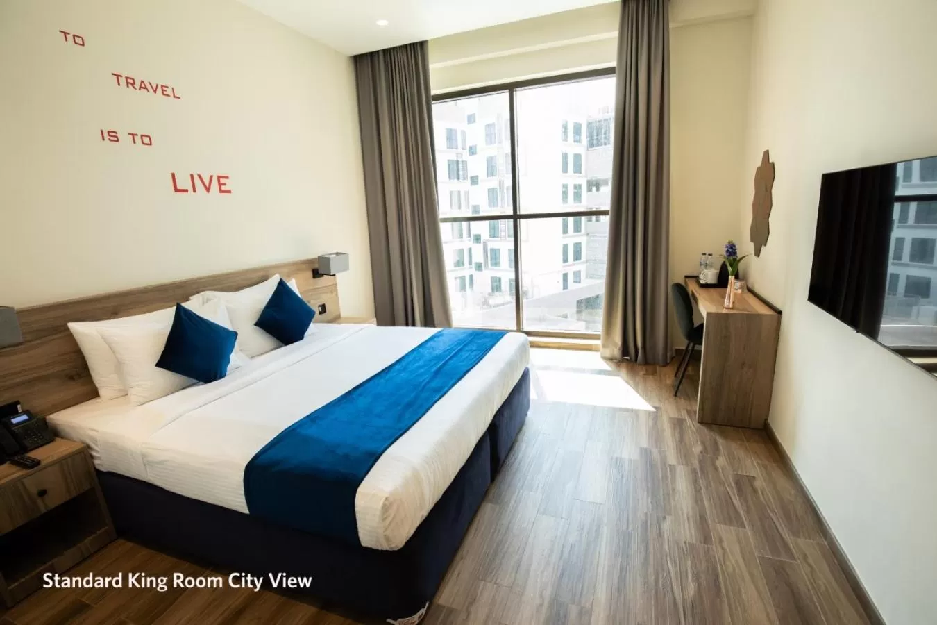Standard Room King Bed (includes 25% off F&B) in Grand Kingsgate Jaddaf Waterfront Hotel by Millennium