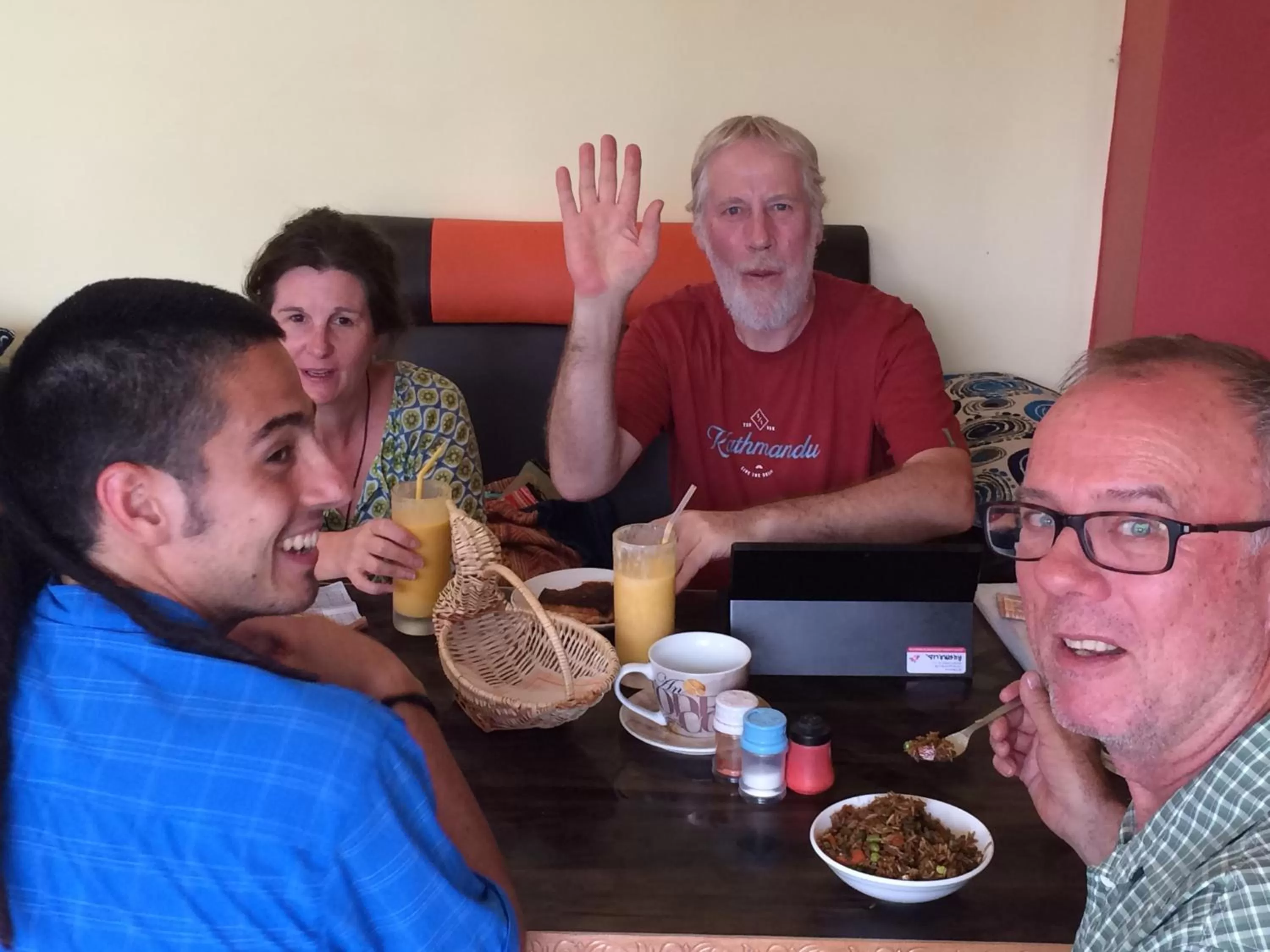 Family in Hotel Crescent