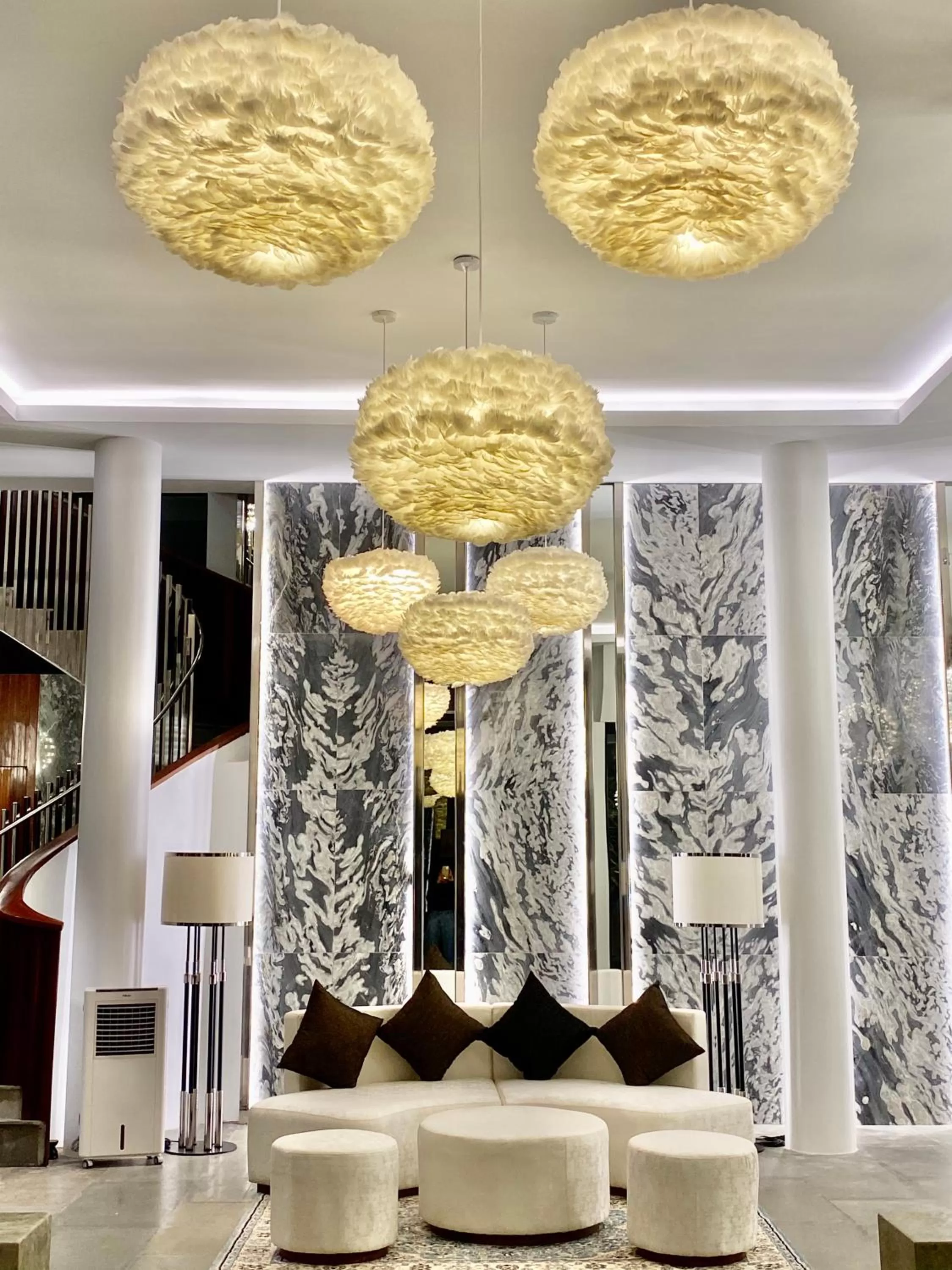 Lobby or reception in UTEY Hotel