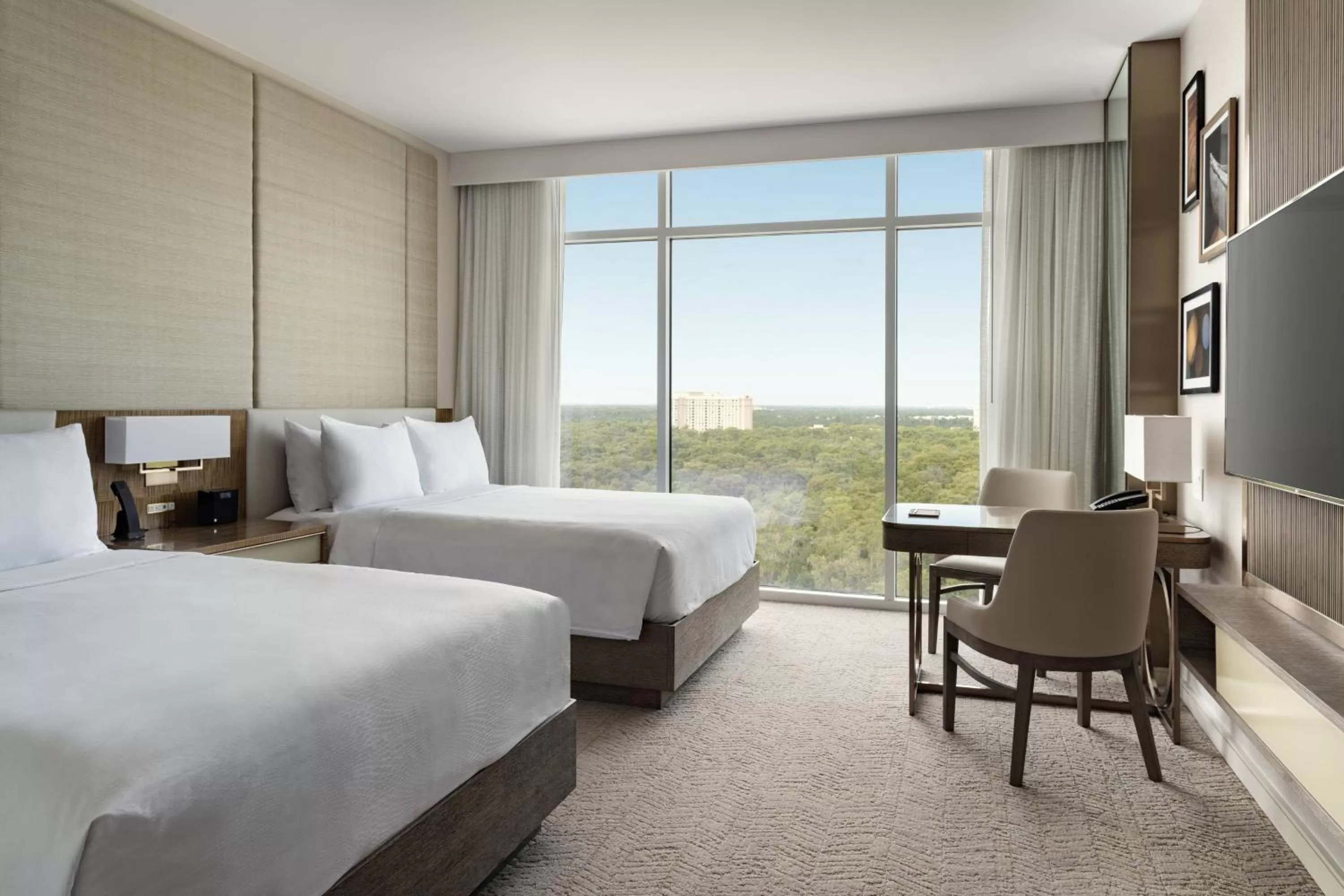 Disney FIrework View, Guest room, 2 Queen in JW Marriott Orlando Bonnet Creek Resort & Spa