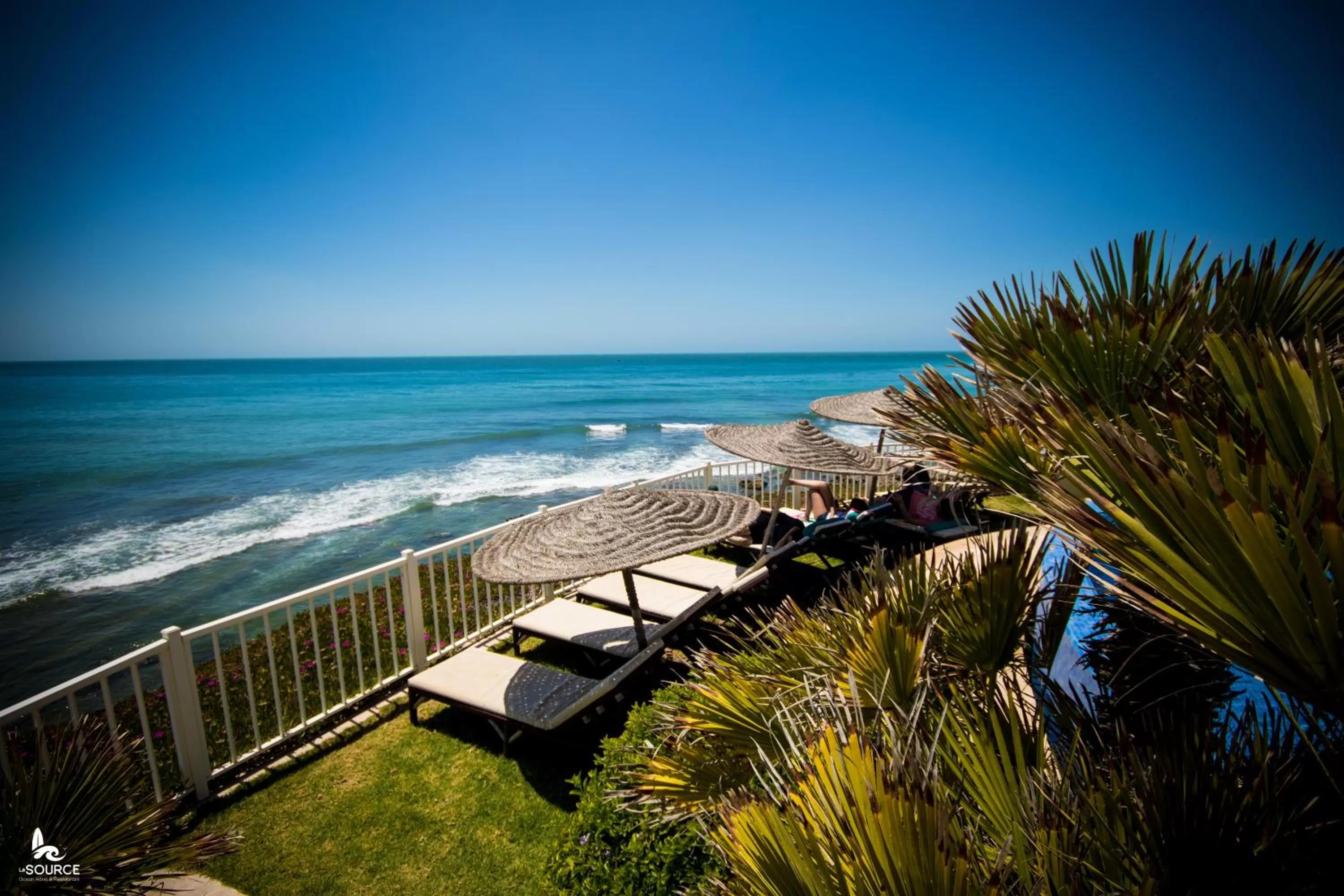 Sea view in Appart-hotel La Source