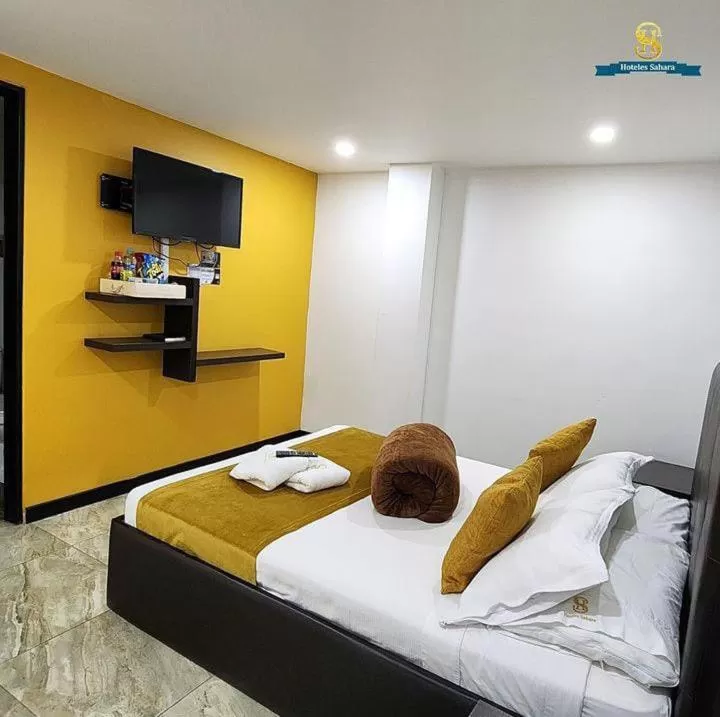 Bed in Hoteles Sahara