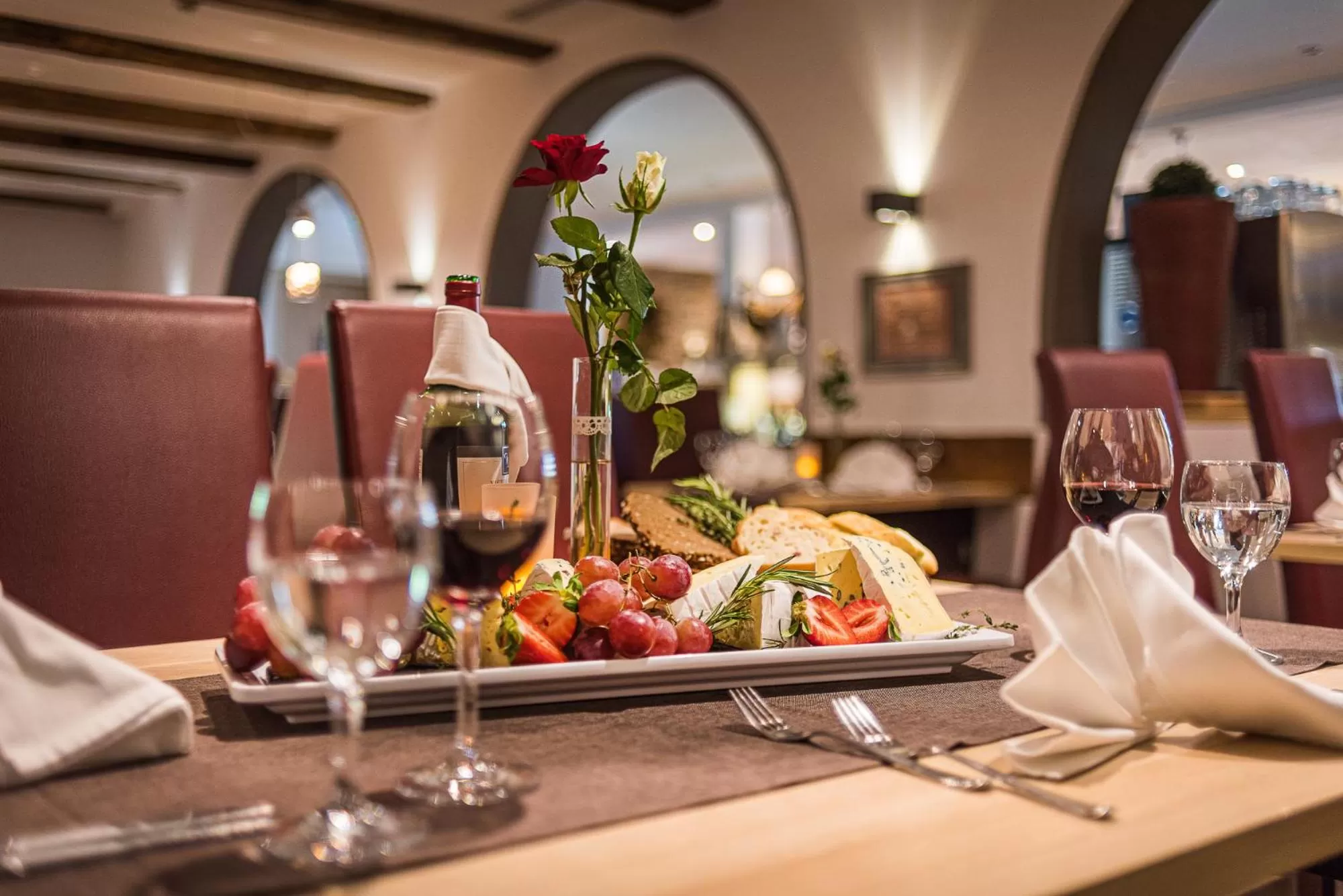 Restaurant/places to eat in Romantik Hotel Ahrenberg
