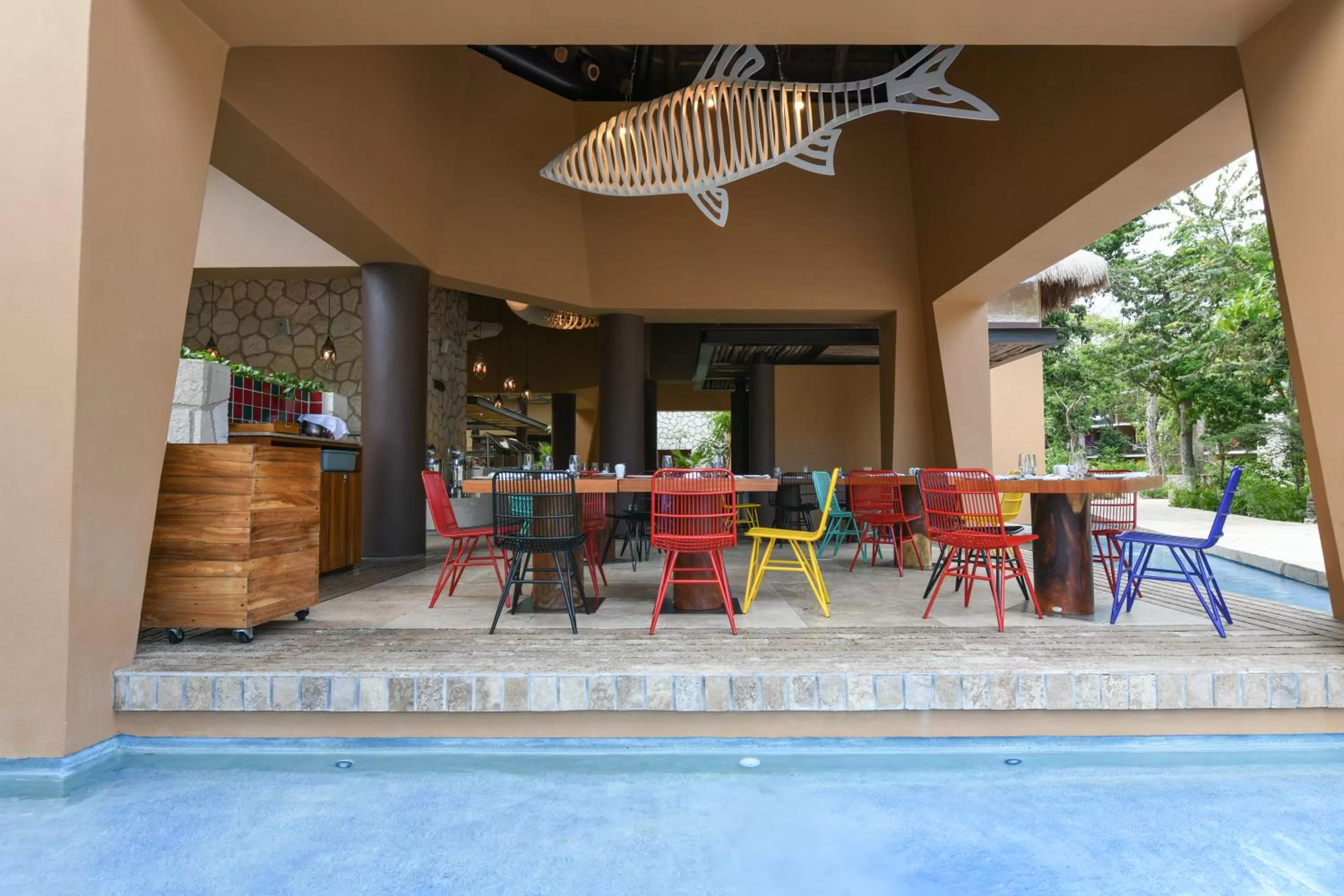 Restaurant/places to eat in Hotel Xcaret Mexico All Parks All Fun Inclusive