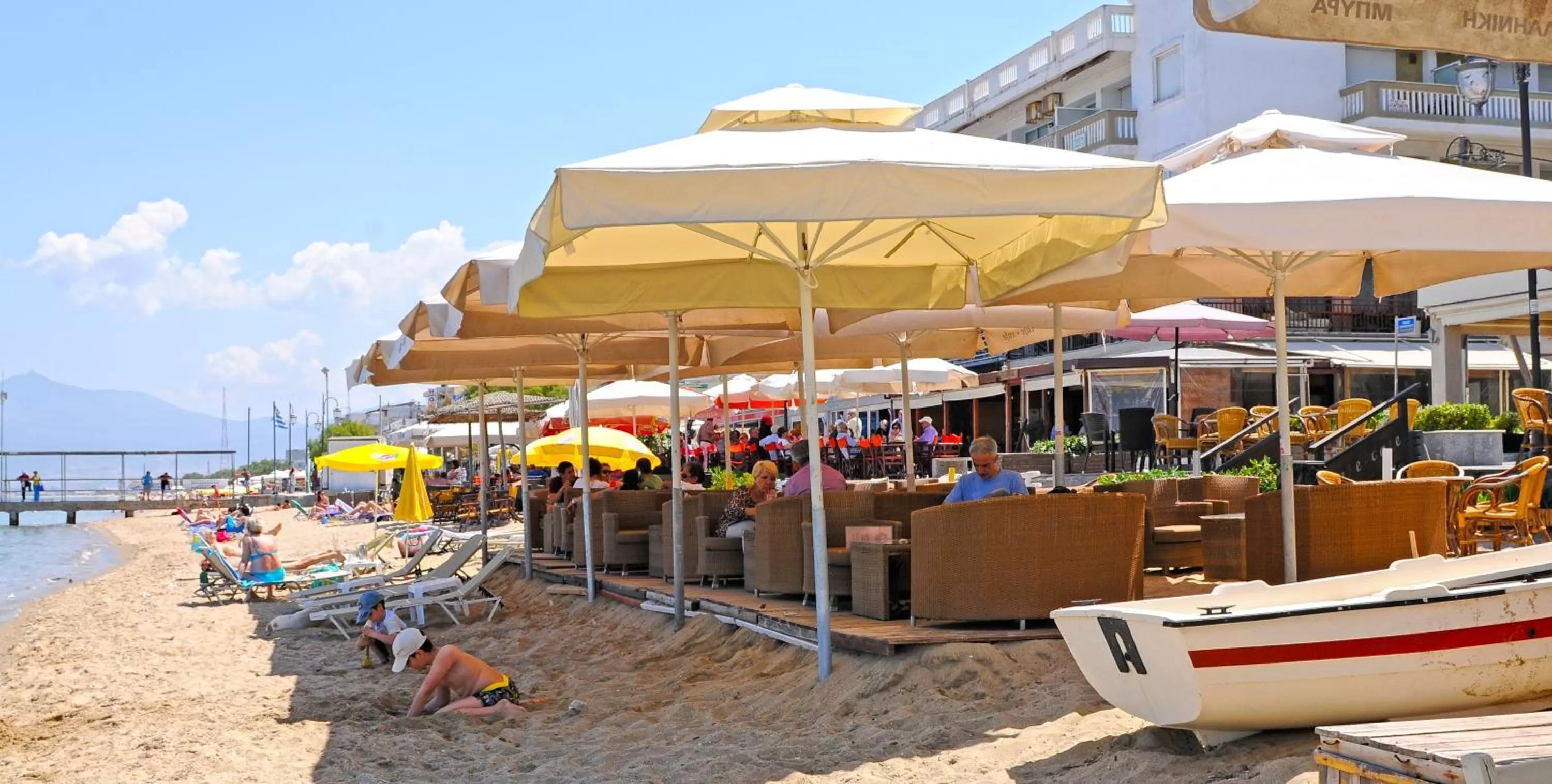 Beach in Hotel Aigli