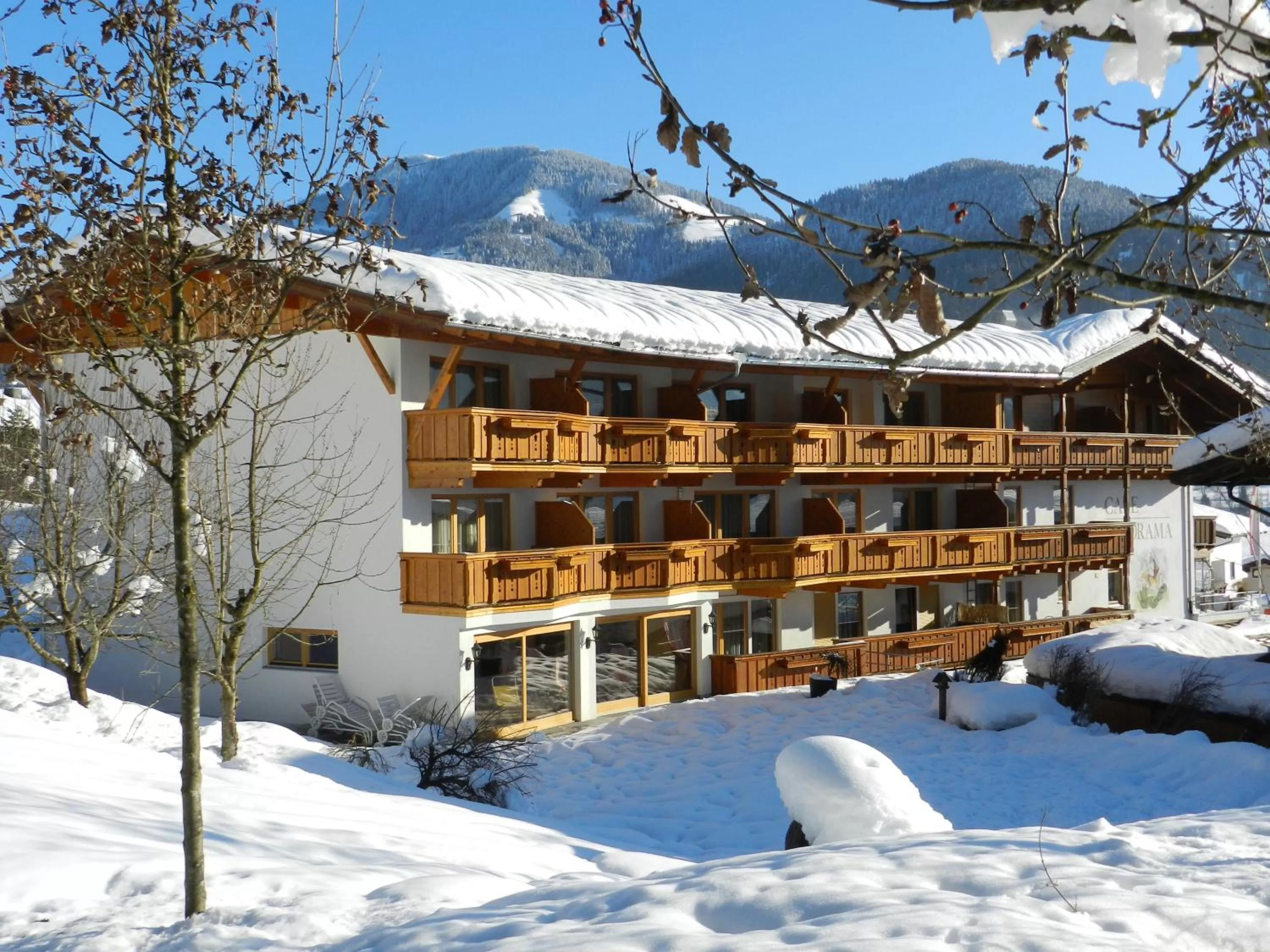 Facade/entrance in Hotel Alpenpanorama