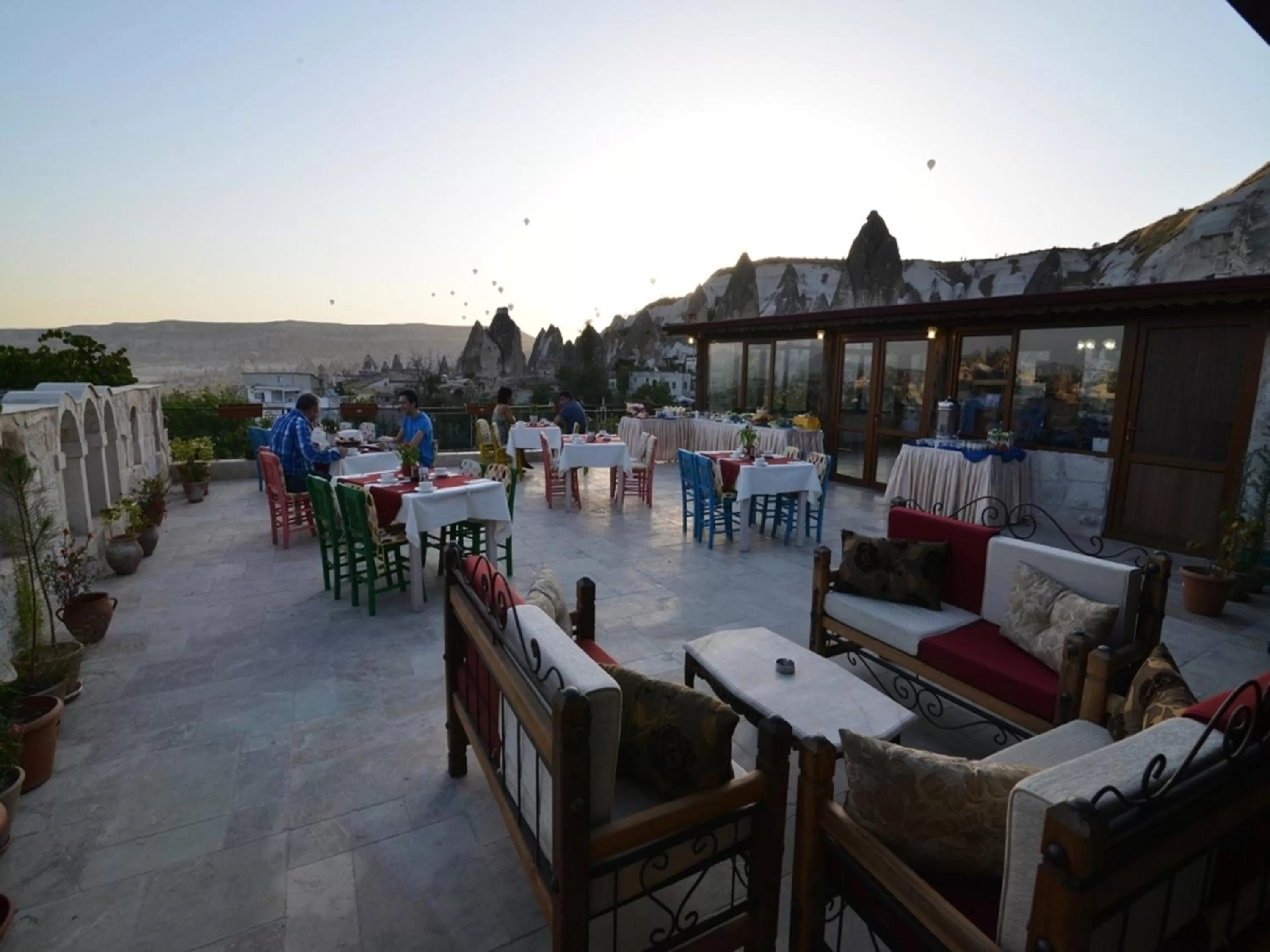 Balcony/Terrace in Historical Goreme House
