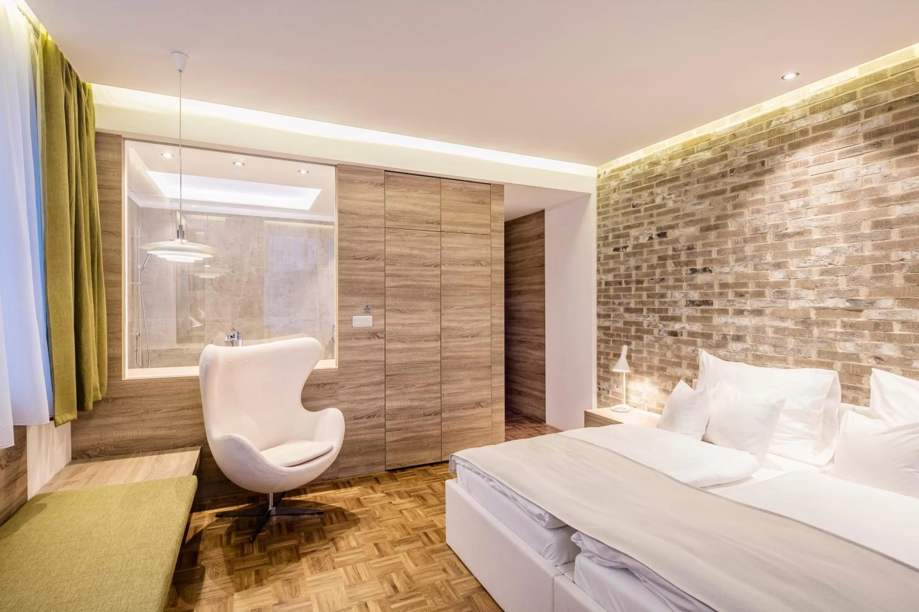 Bedroom, Bed in Pytloun Imperial Design Suites