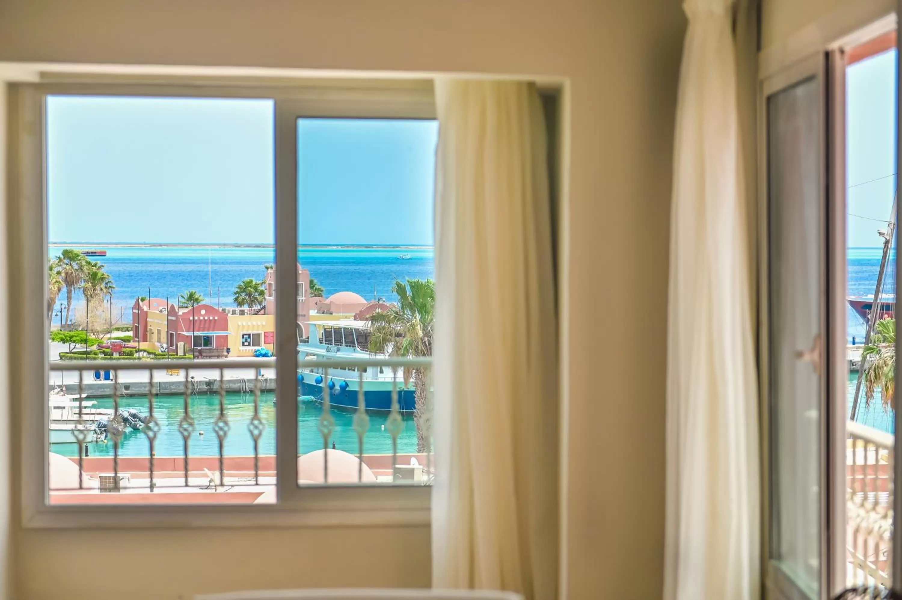 Sea view in AJIRA Bay Hotel Hurghada Marina