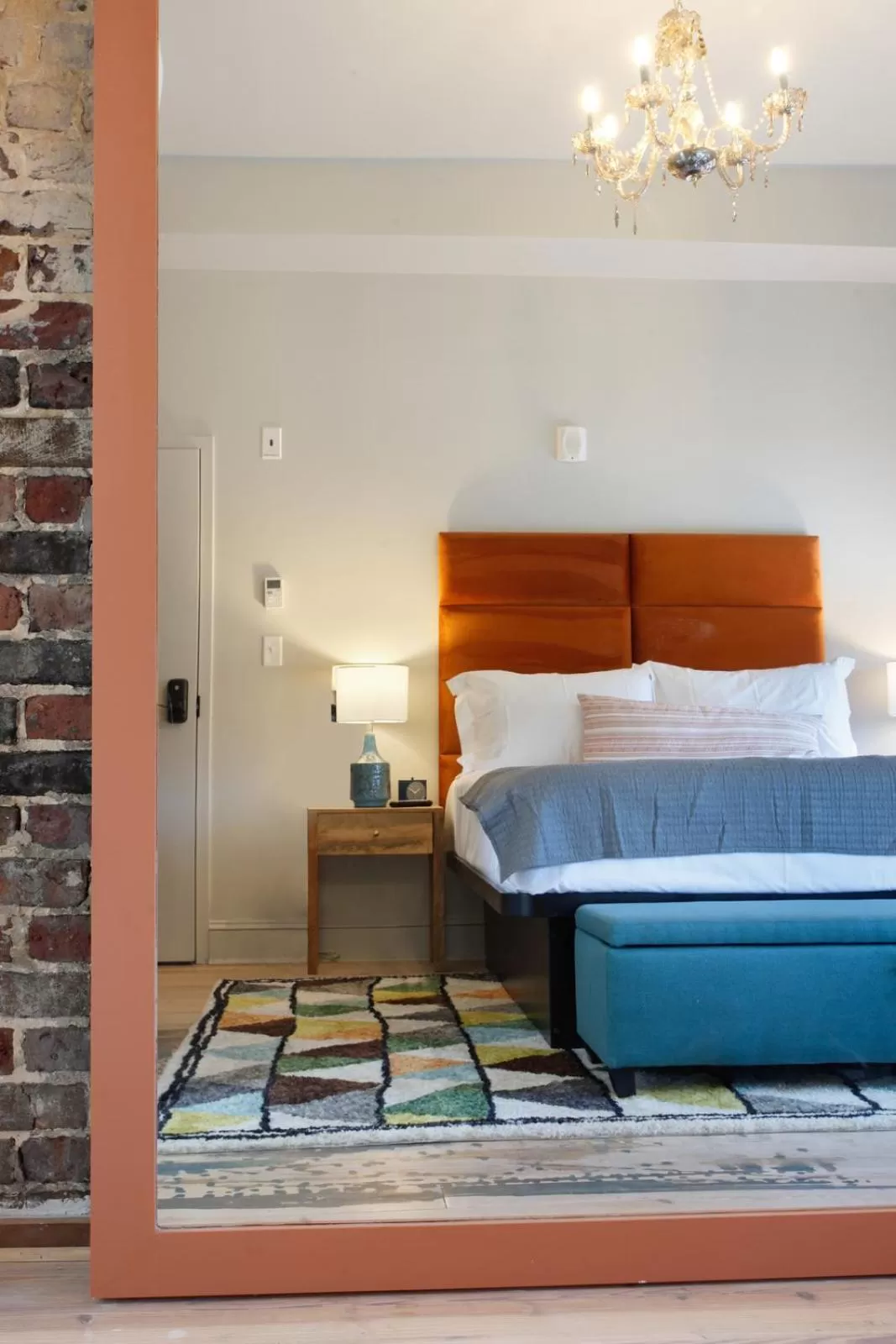 Bed in The Present Hotel