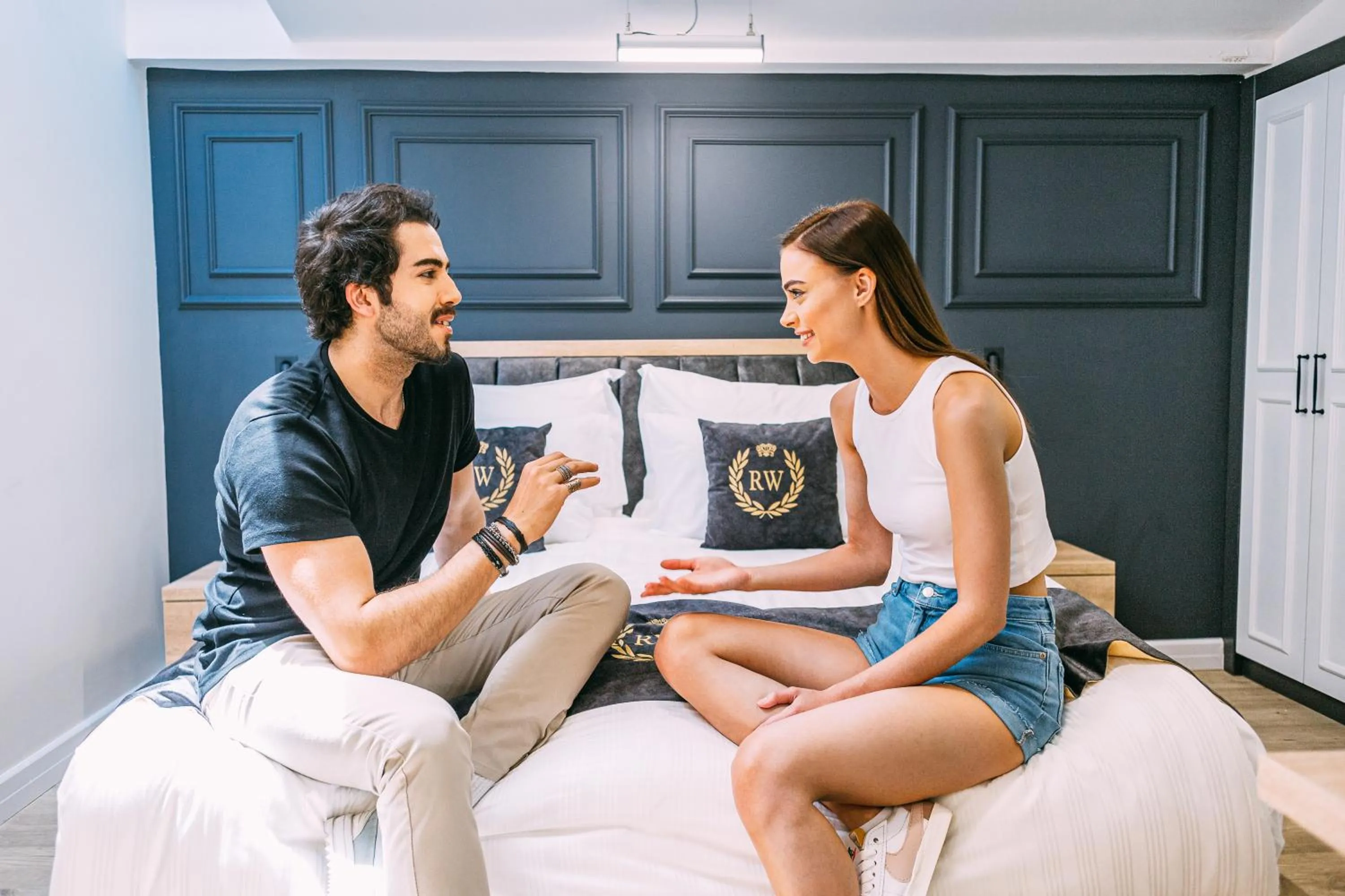 Bed in RW BOUTIQUE HOTEL