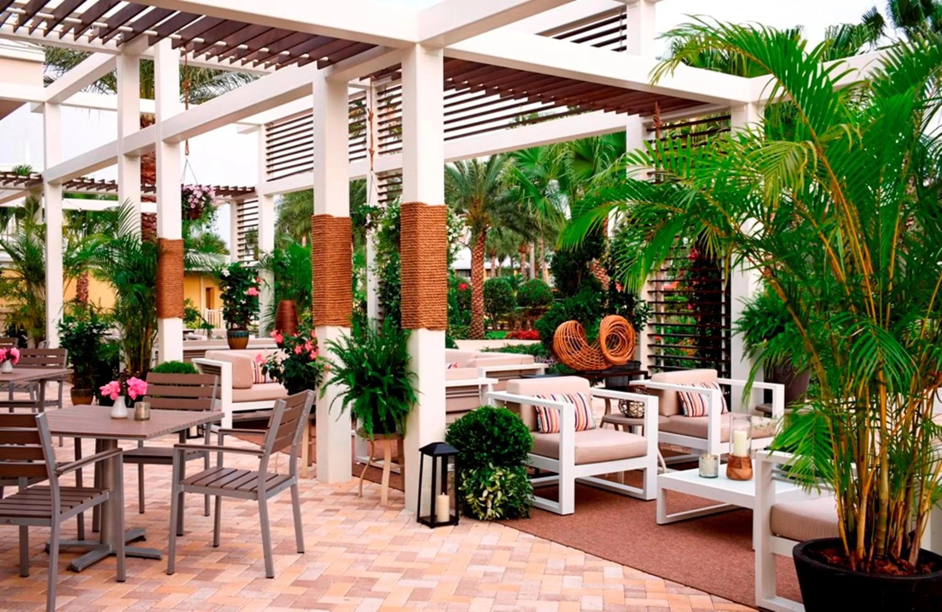Patio in Wyndham Orlando Resort International Drive