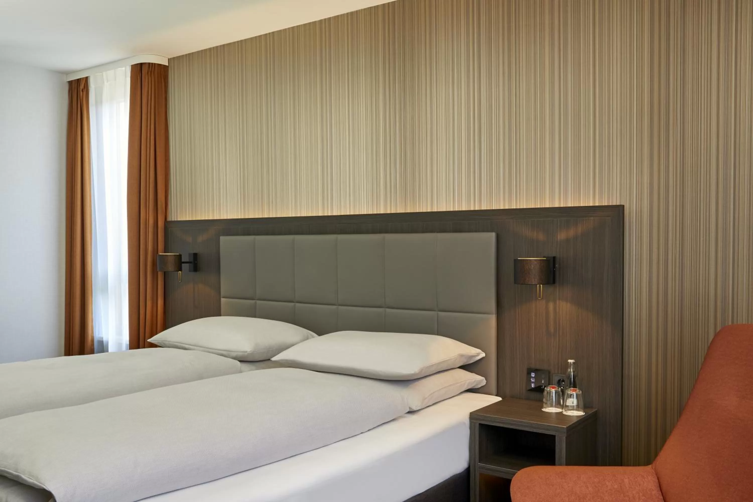 Decorative detail, Bed in H4 Hotel Residenzschloss Bayreuth