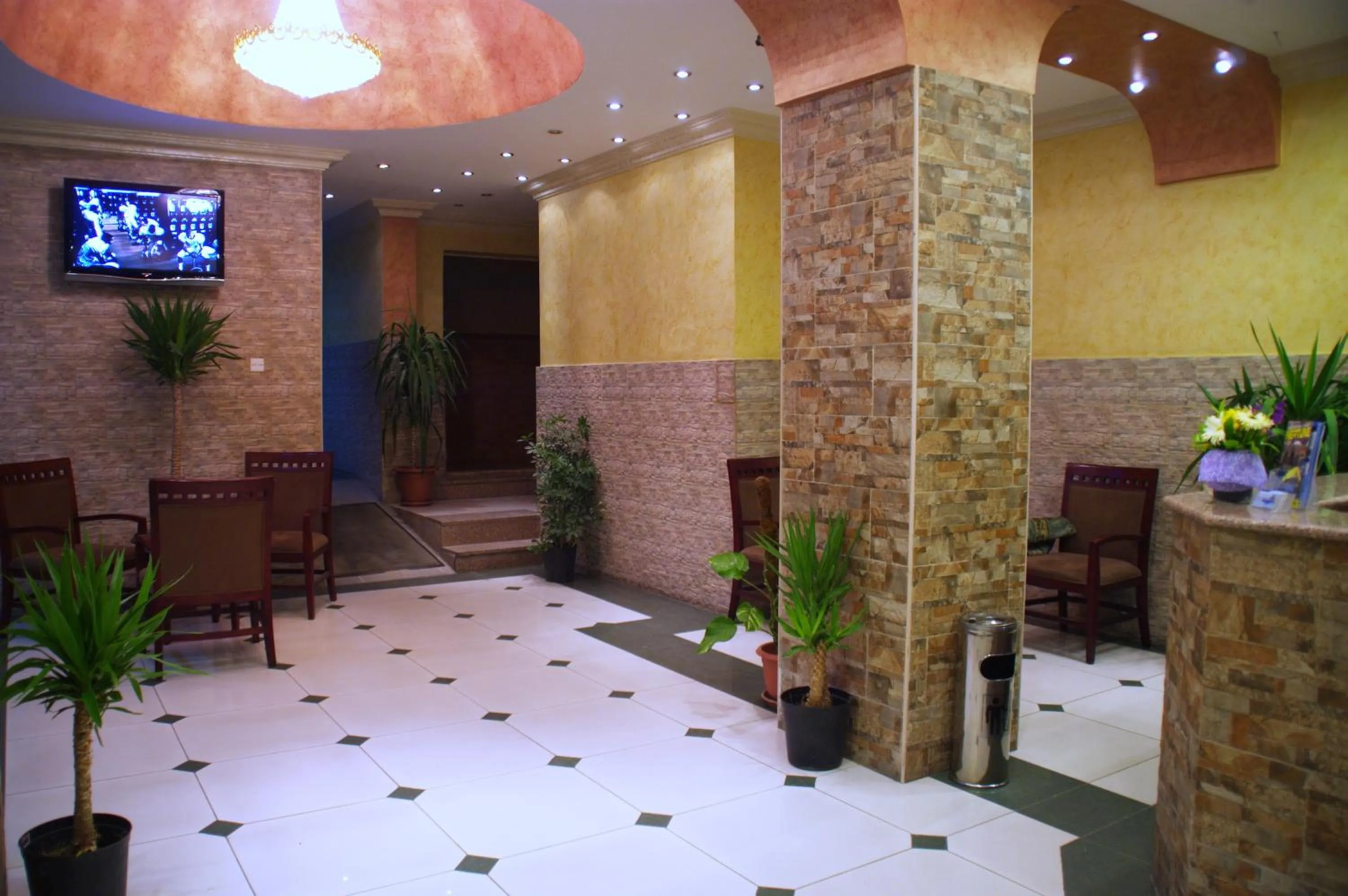 Lobby or reception in Al Qidra Hotel & Suites Aqaba