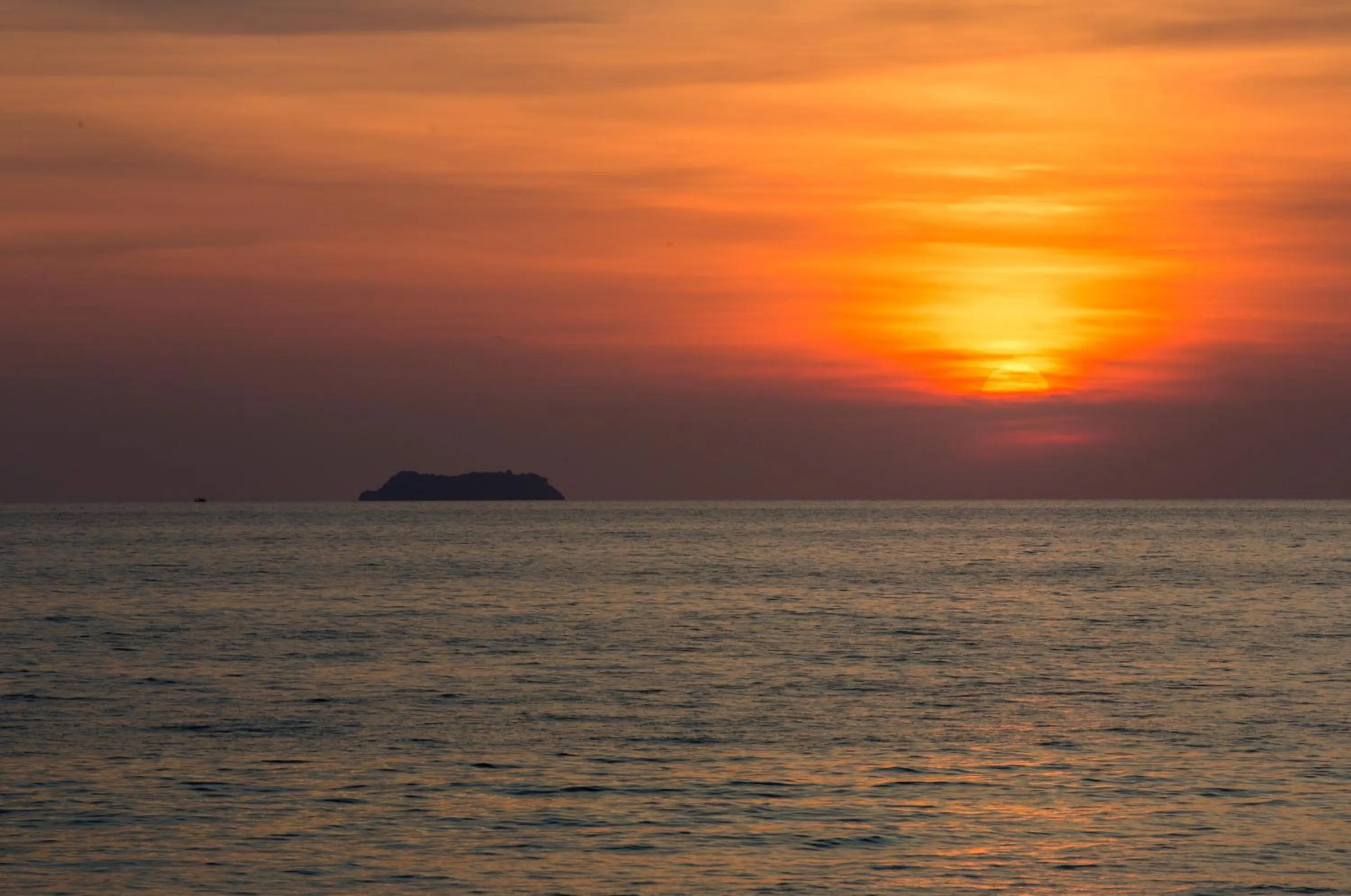 Sunset in Lanta Casuarina Beach Resort - SHA Plus