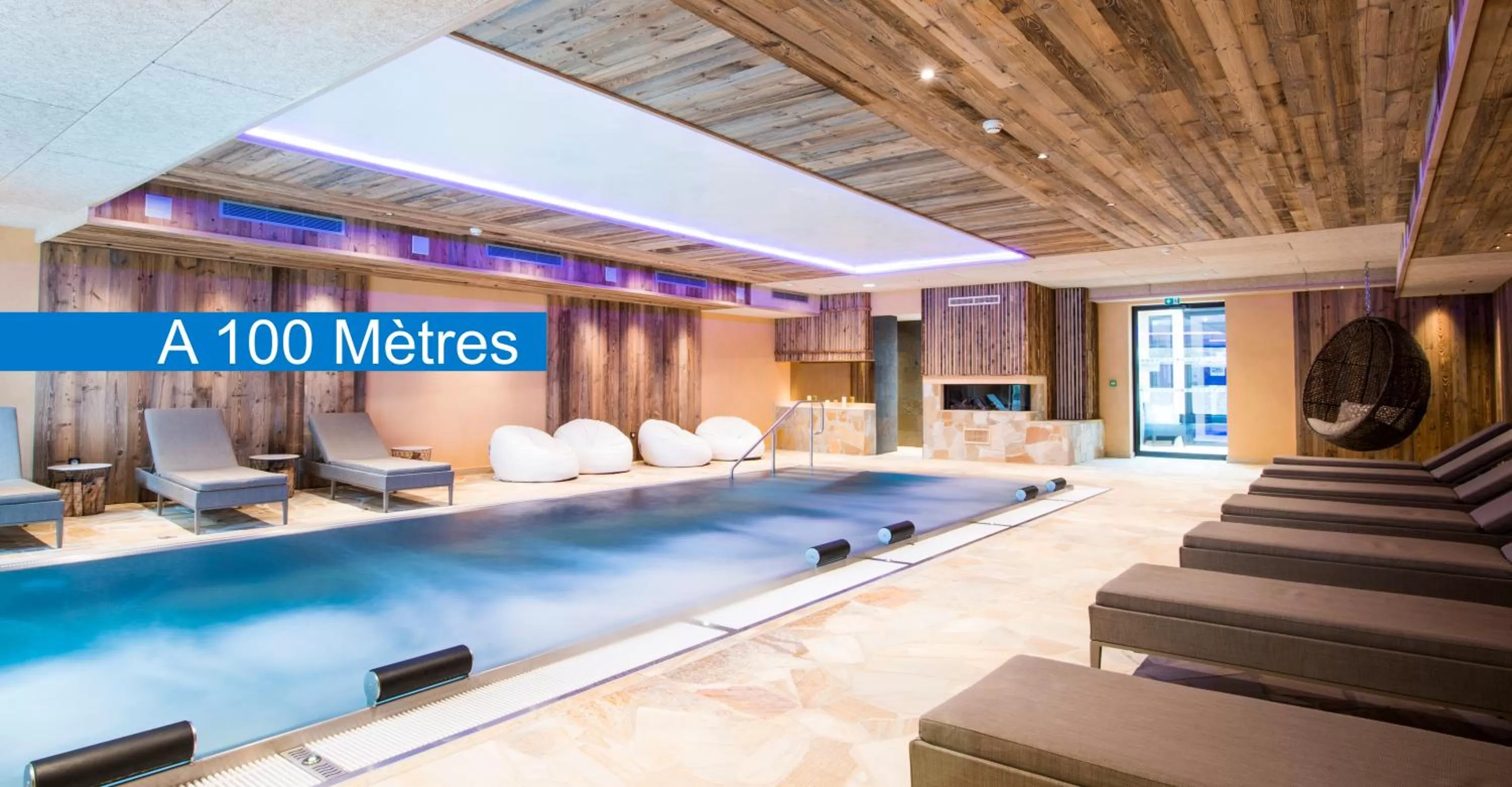 Hot Tub in Résidence des Châteaux