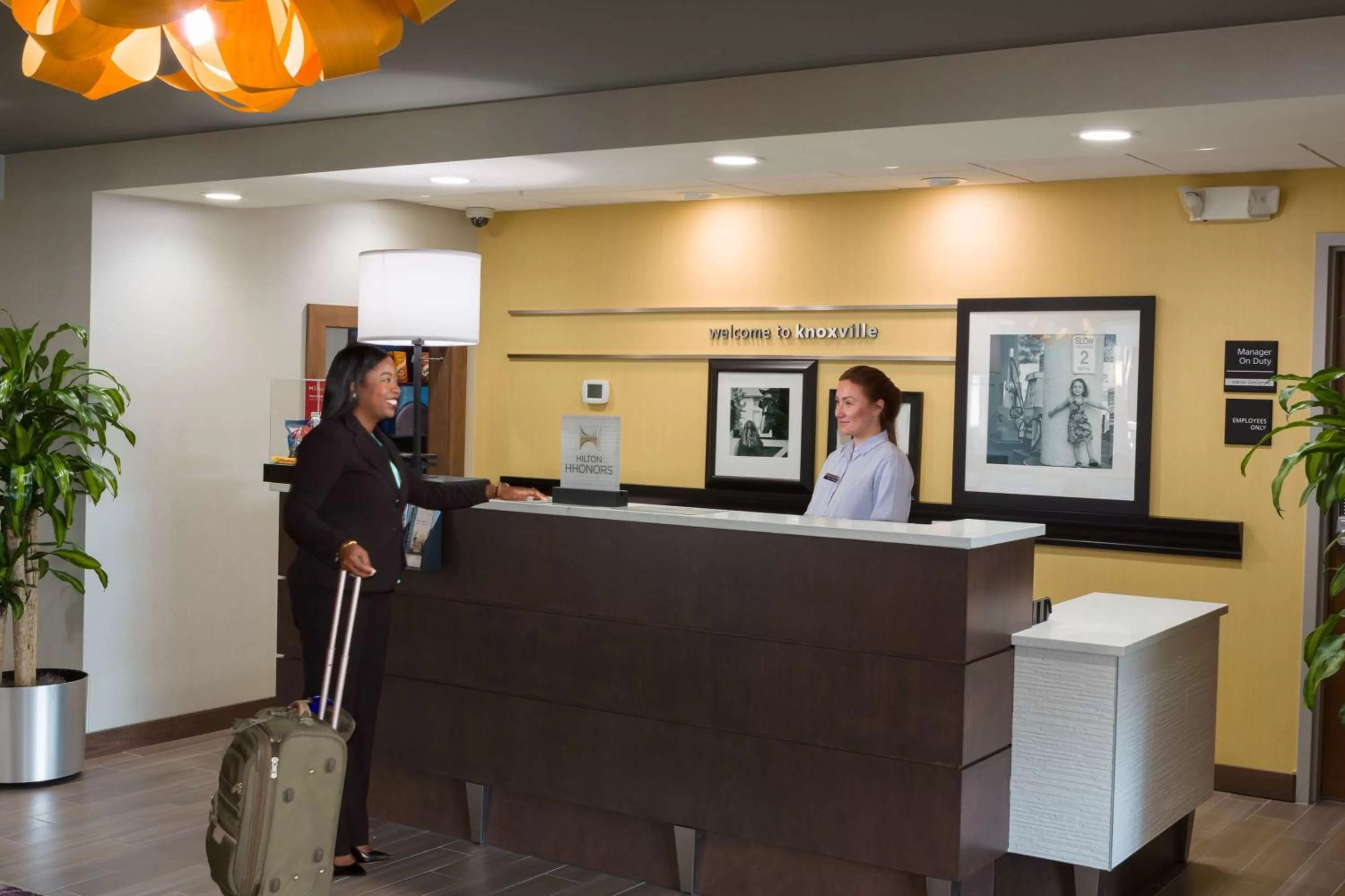 Lobby or reception in Hampton Inn & Suites - Knoxville Papermill Drive, TN