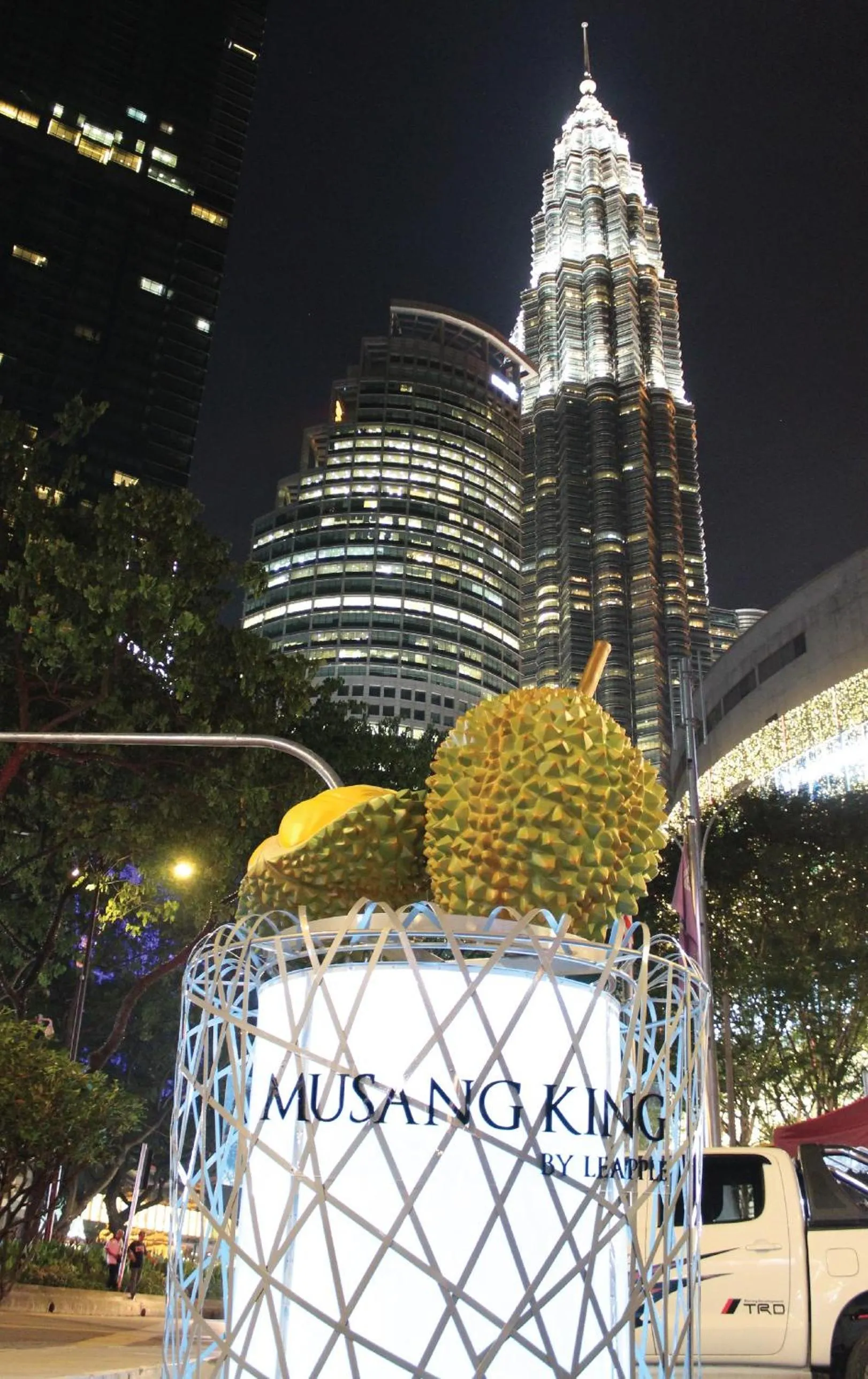 Landmark view in de King Hotel KLCC