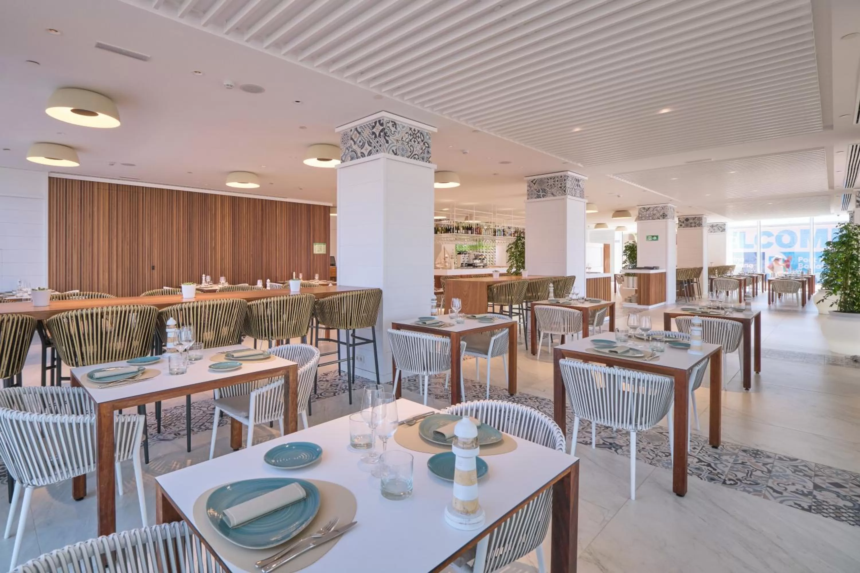 Restaurant/places to eat in Hotel Marina Badalona