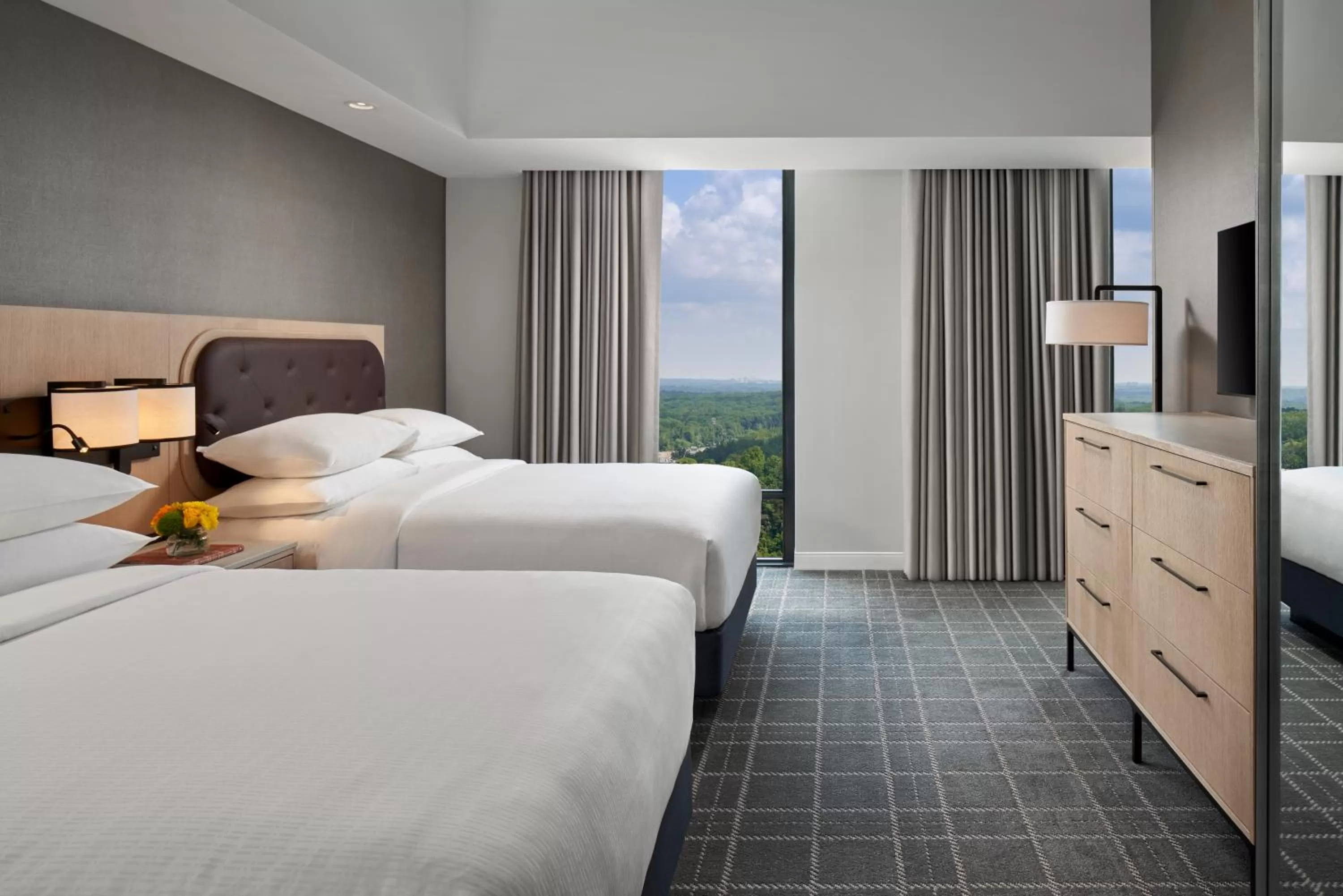 Bed in The Watermark Hotel