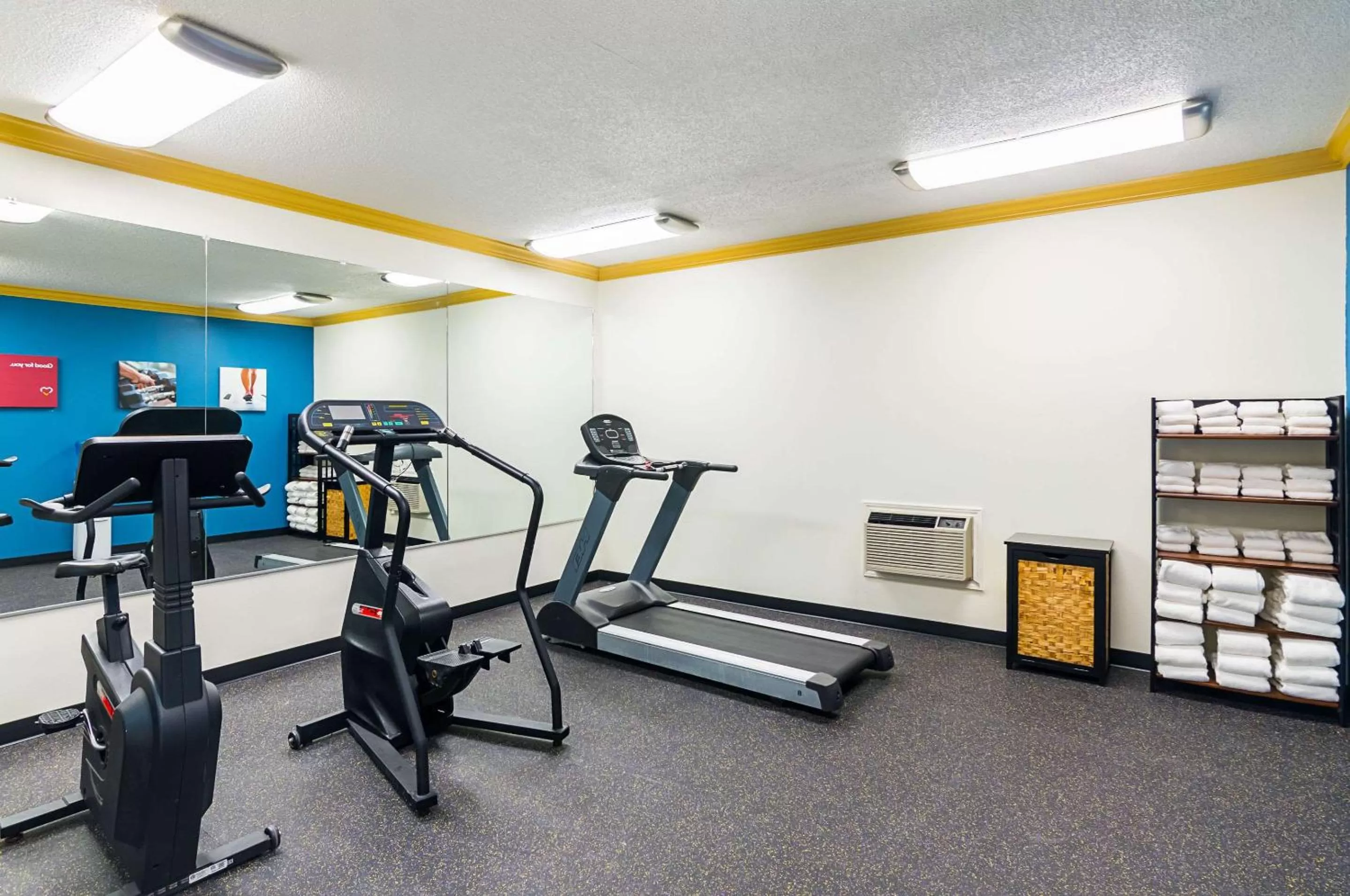 Fitness centre/facilities in Quality Suites Lubbock Southwest