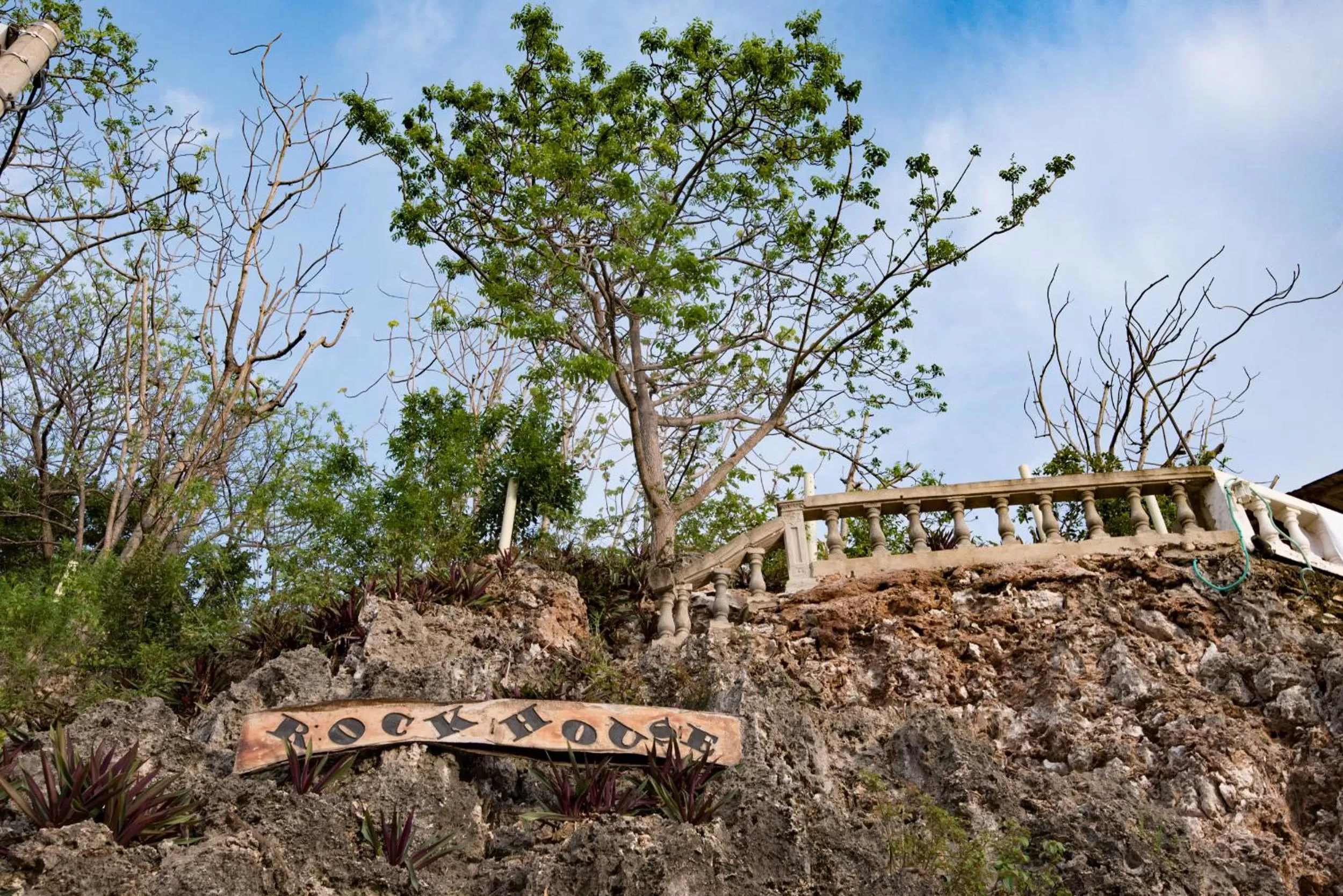 Property logo or sign in The Rock House Eco
