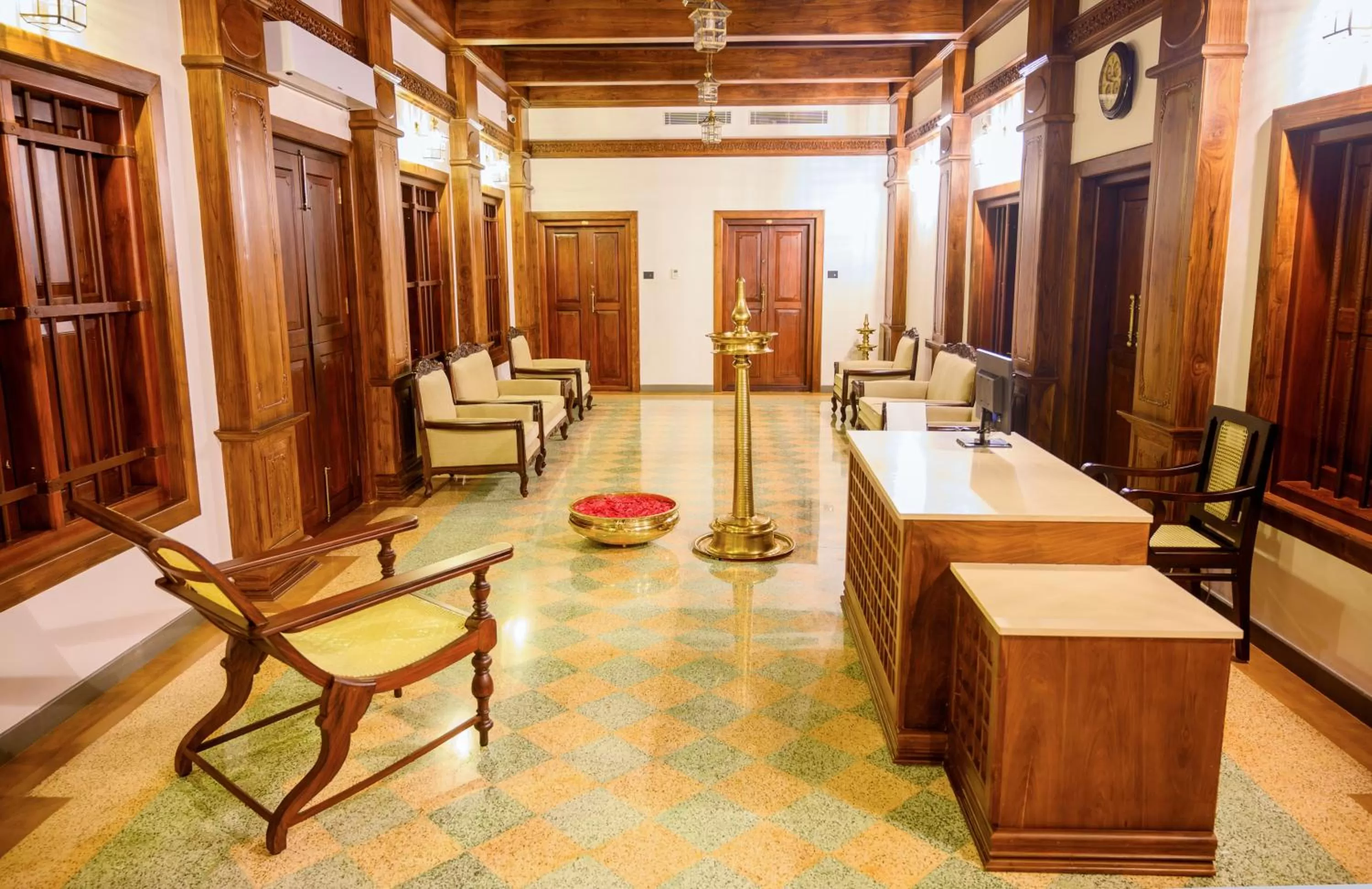 Lobby or reception in Surya Heritage Hotels