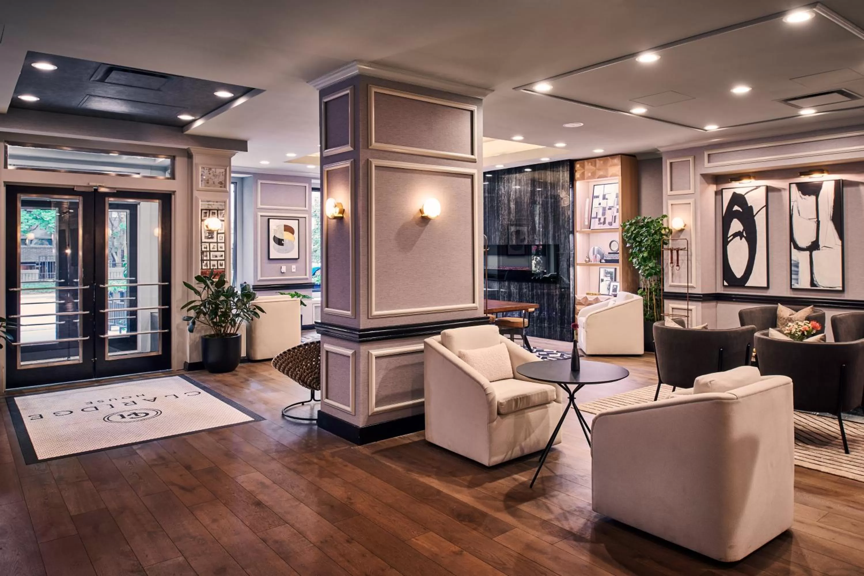 Lobby or reception in Claridge House Chicago, Tapestry Collection by Hilton
