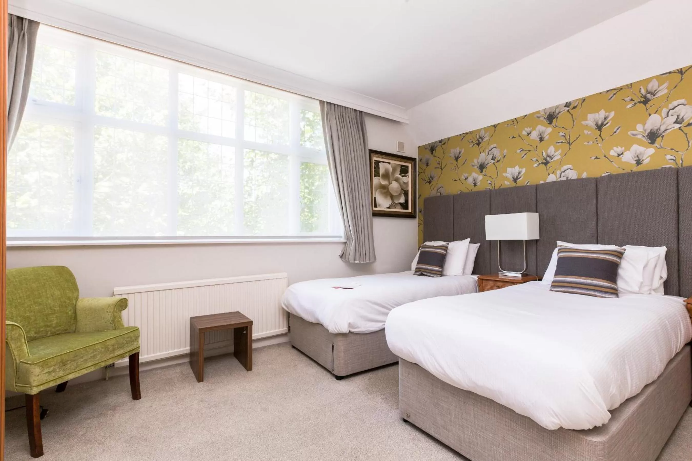 Bedroom in De Rougemont Manor