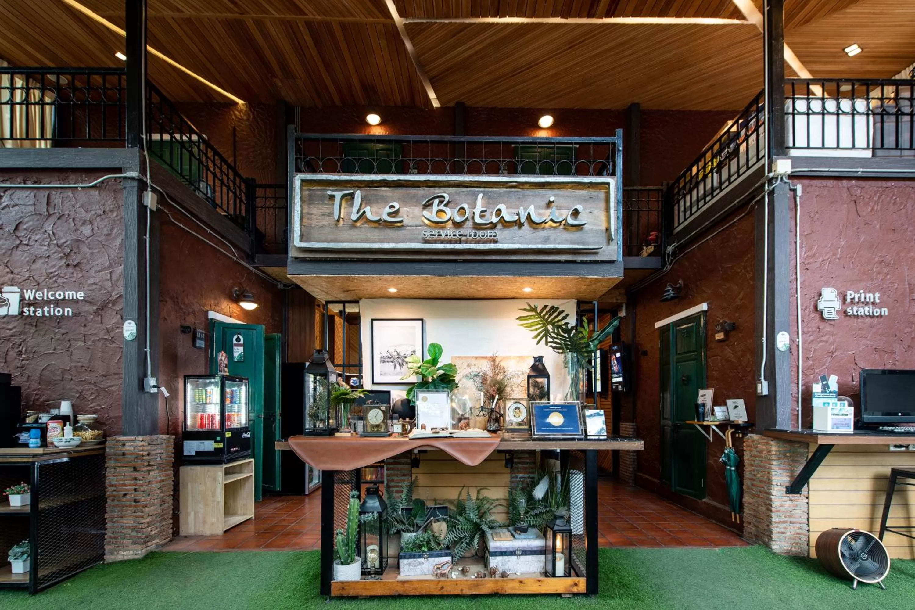 Lobby or reception in Botanic Service Room at Impact Muangthongthani - SHA Certified