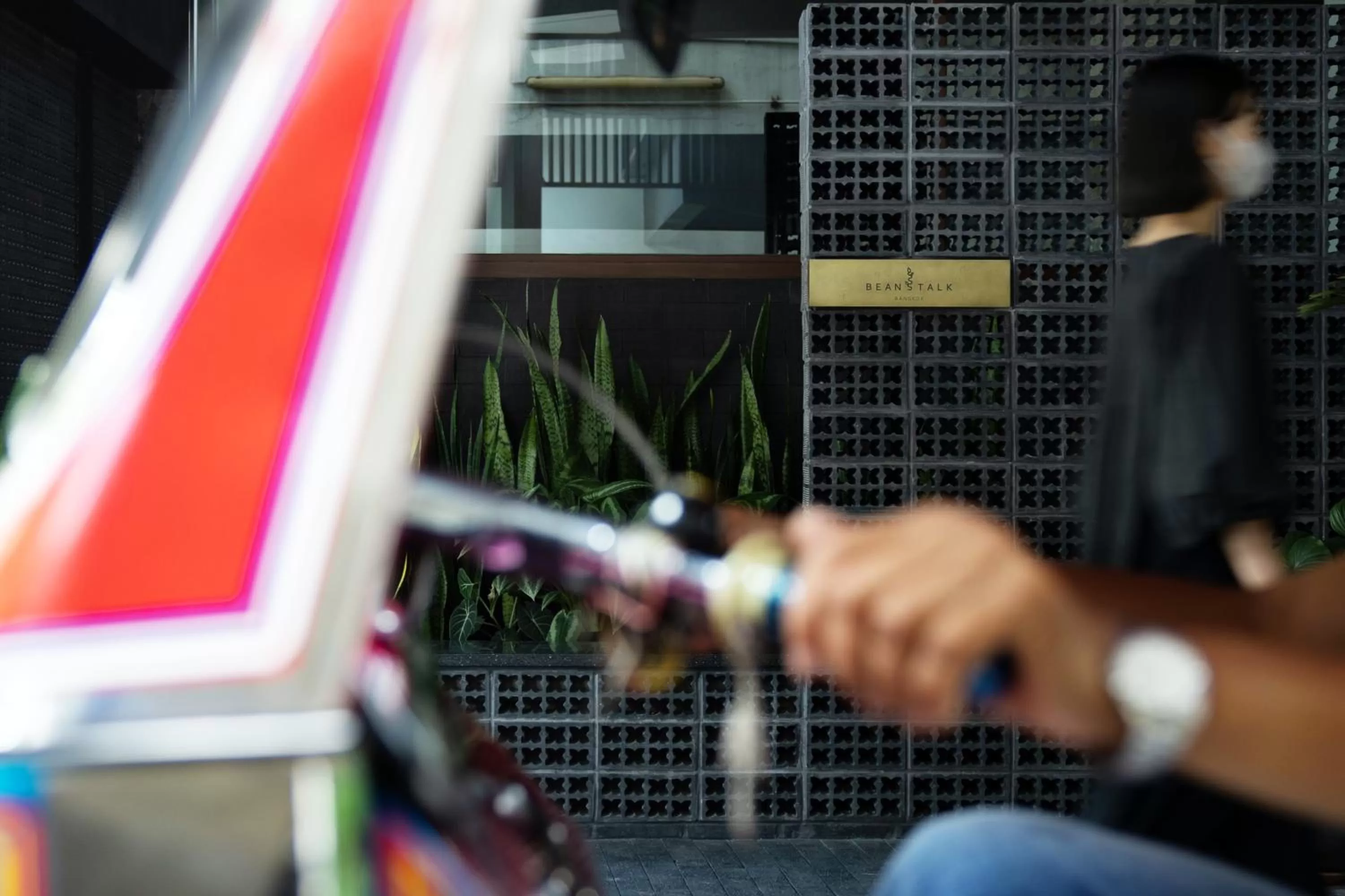 Decorative detail in Beanstalk Bangkok
