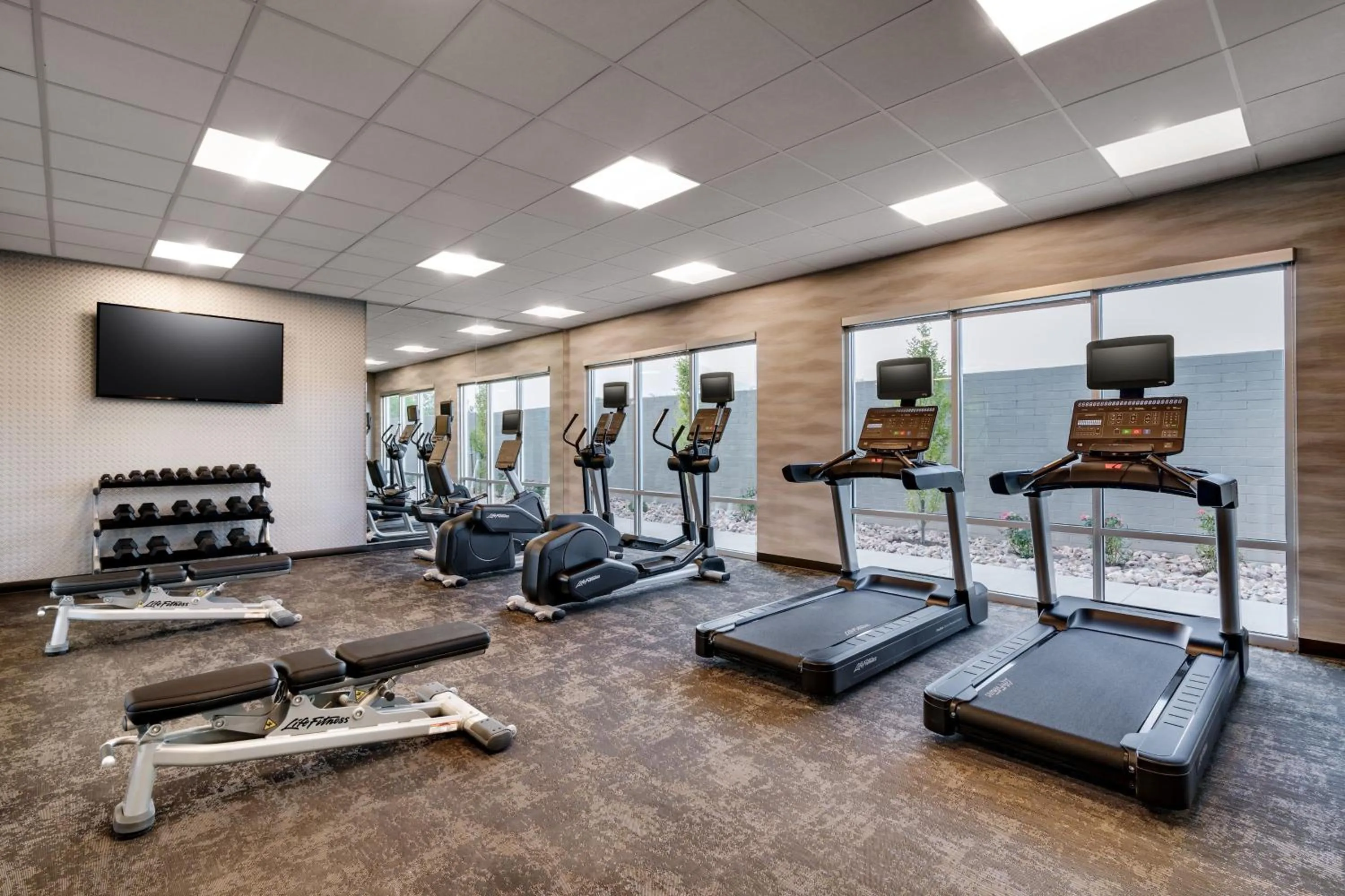 Fitness centre/facilities in Fairfield by Marriott Inn & Suites Salt Lake City Cottonwood