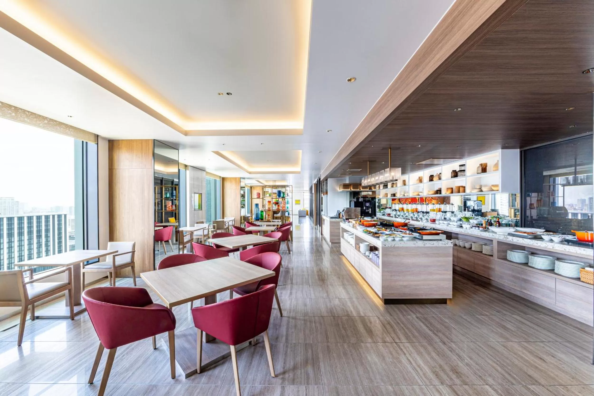 Lounge or bar in The Royal Park Hotel Iconic Osaka Midosuji