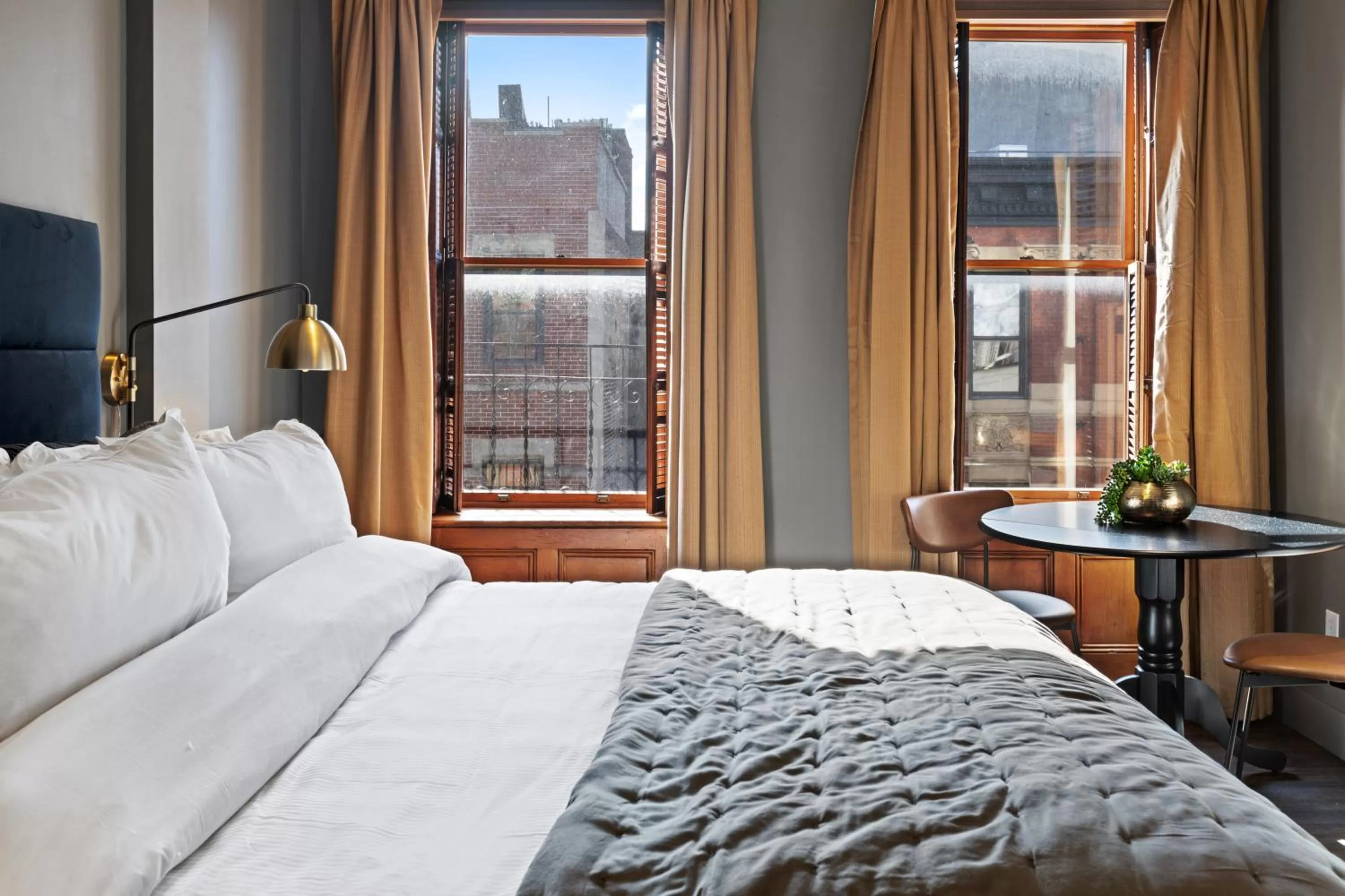 Bed in The Historic Blue Moon Hotel - NYC