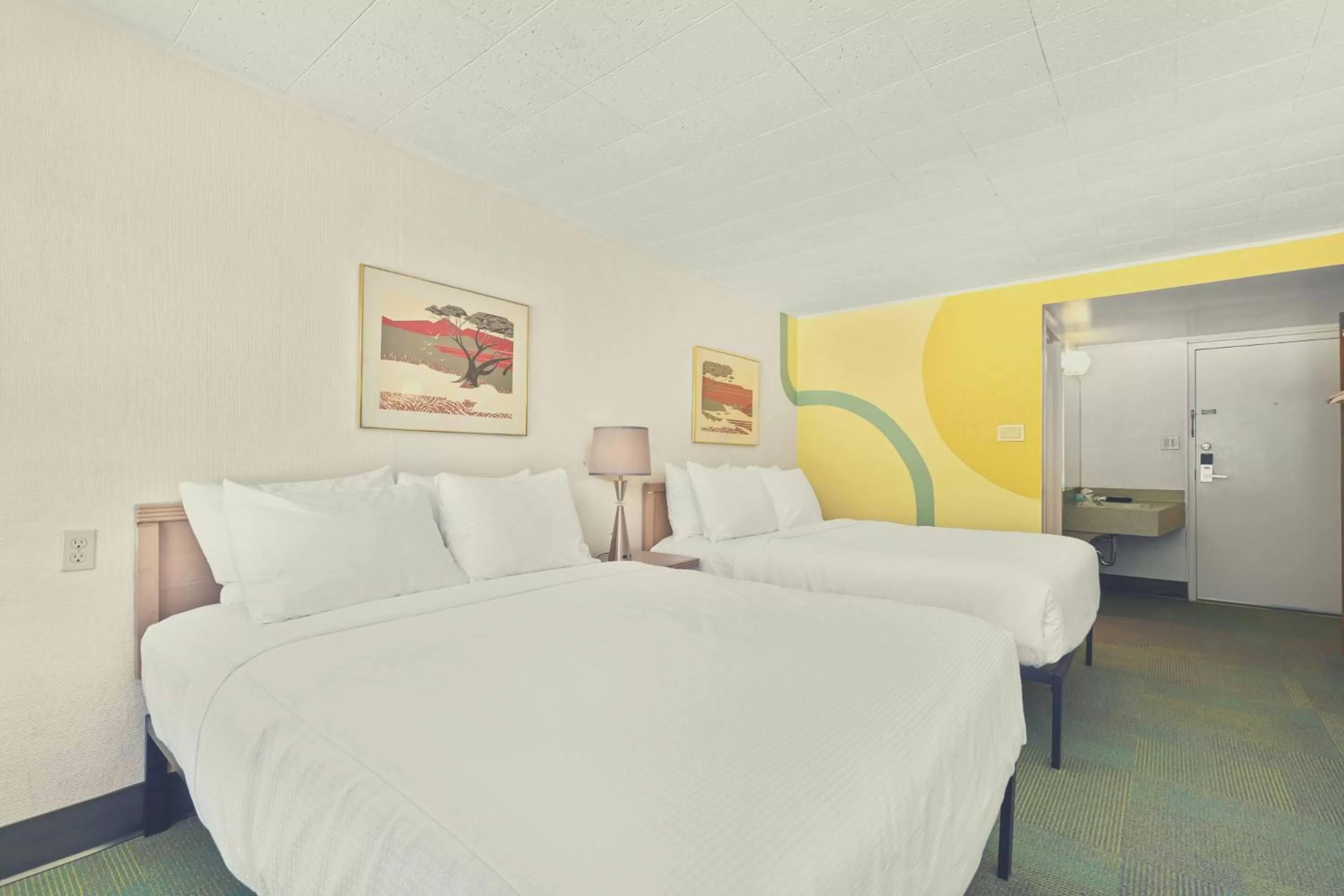 Bedroom, Bed in Stardust Motel Wallace