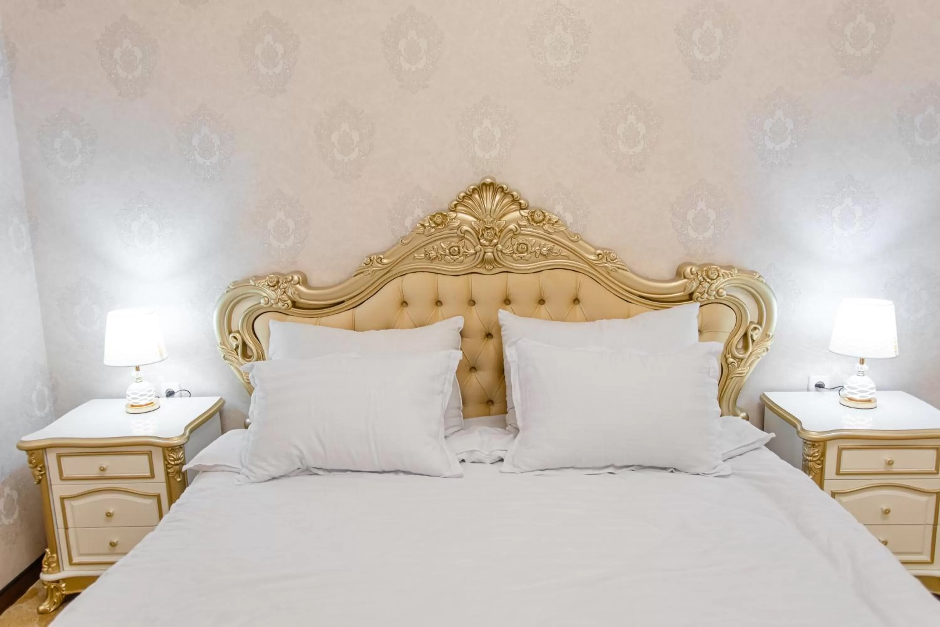 Bed in HOTEL Diyor Gold