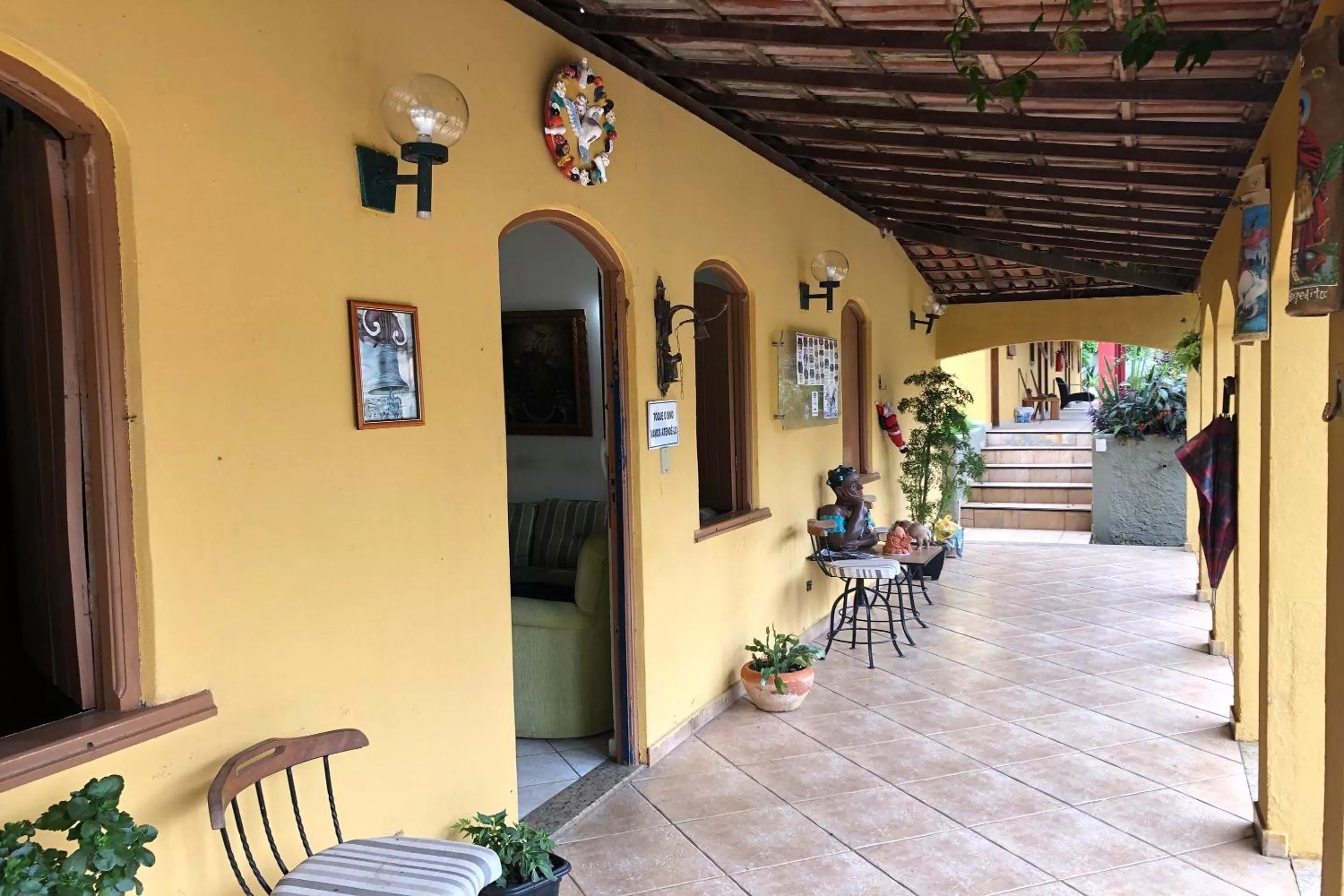 Facade/entrance in Pousada Caminho Dos Sinos