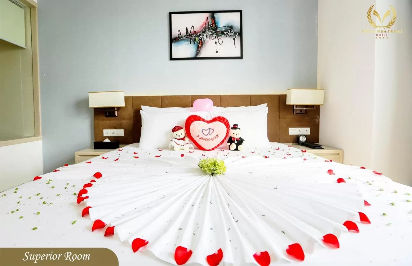 Bed in Putin Hotel Nha Trang
