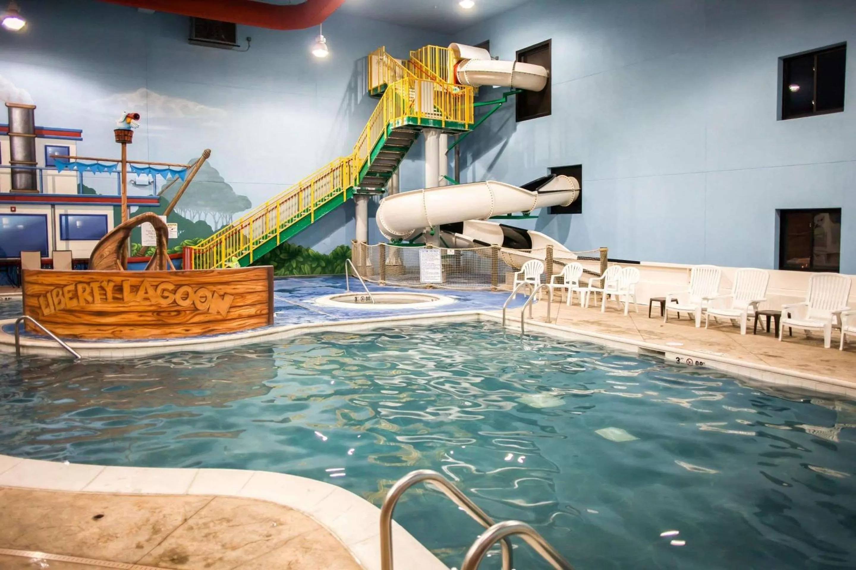 On site in Sleep Inn & Suites Indoor Waterpark